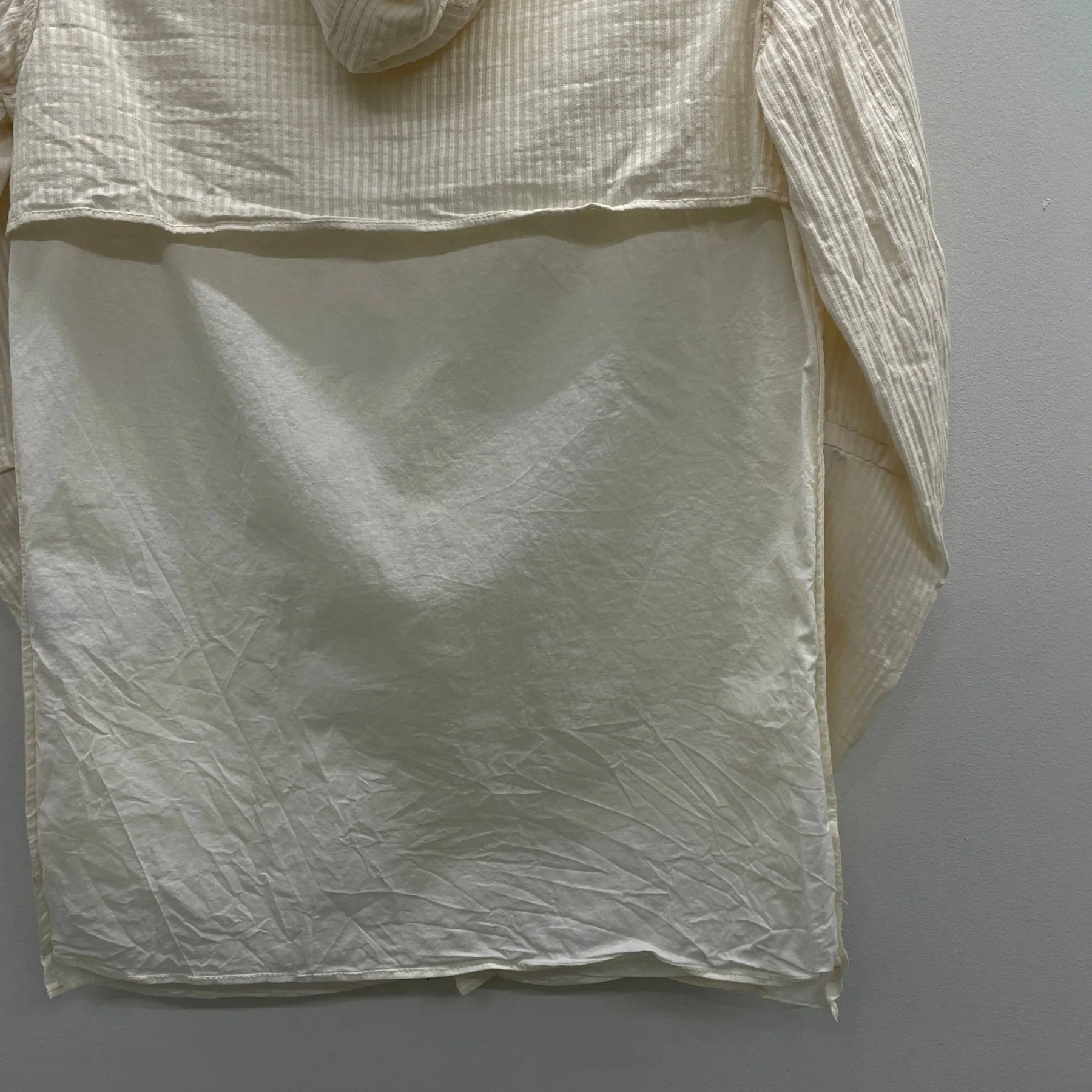 00s Ann Demeulemeester Hooded Button Up Shirt - Image 7