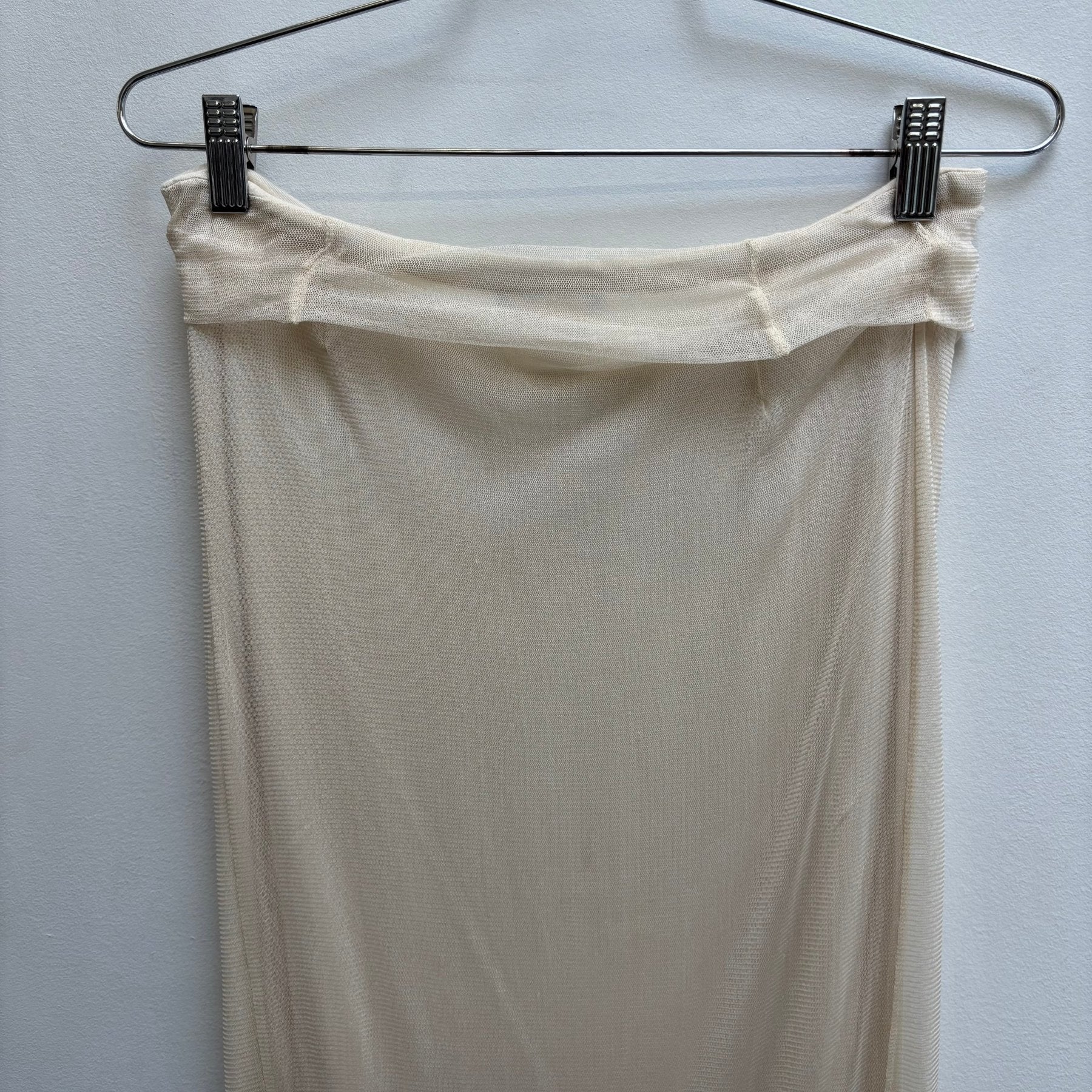 00s Ann Demeulemeester Silk Tulle Maxi Skirt - Image 8