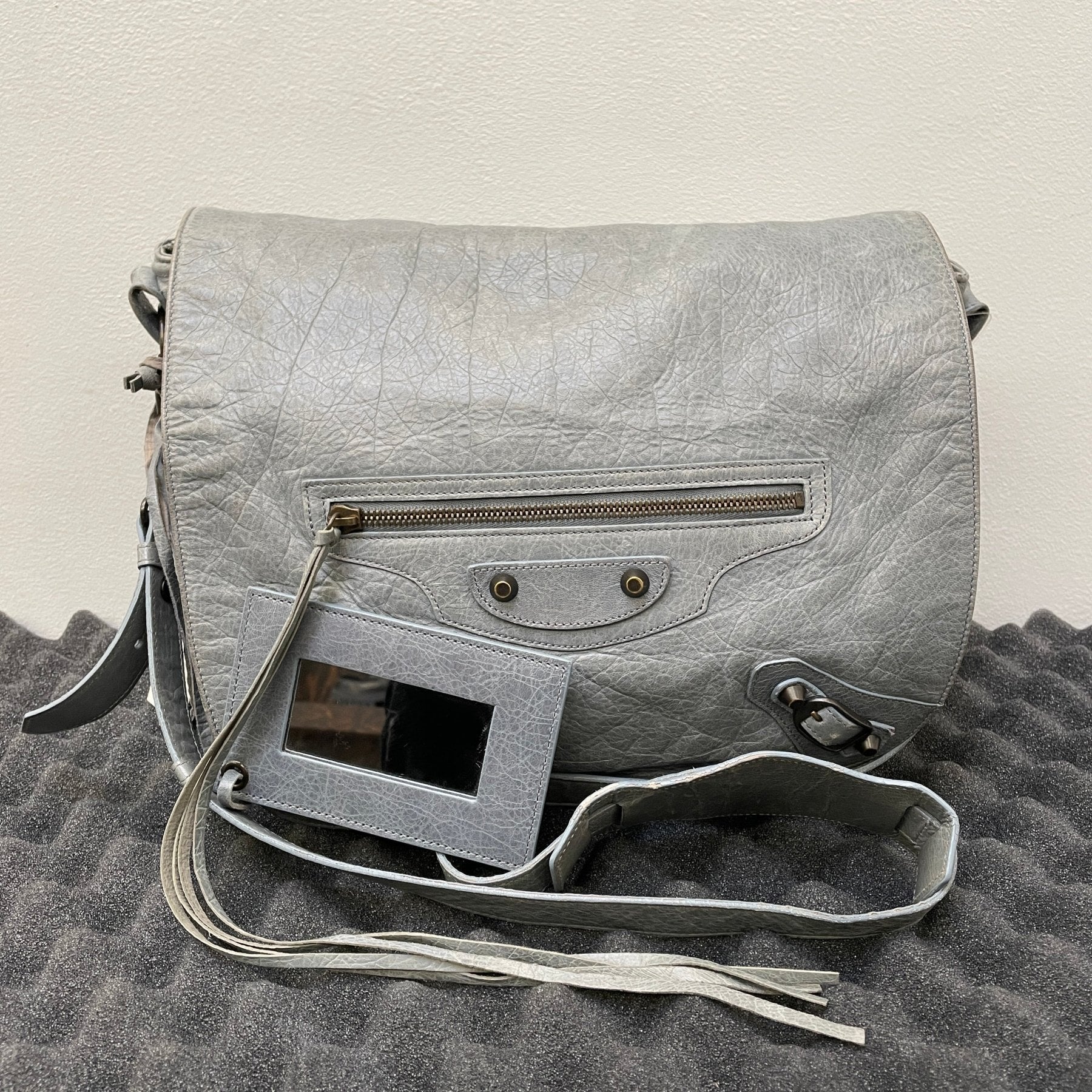 00s Balenciaga Moto Cross Messenger Bag - Image 3