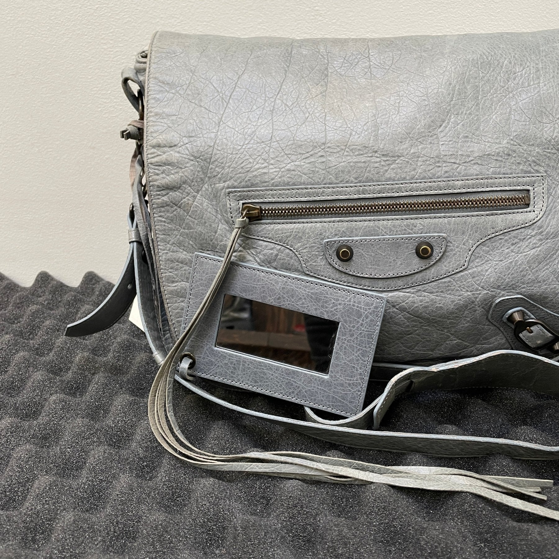 00s Balenciaga Moto Cross Messenger Bag - Image 5