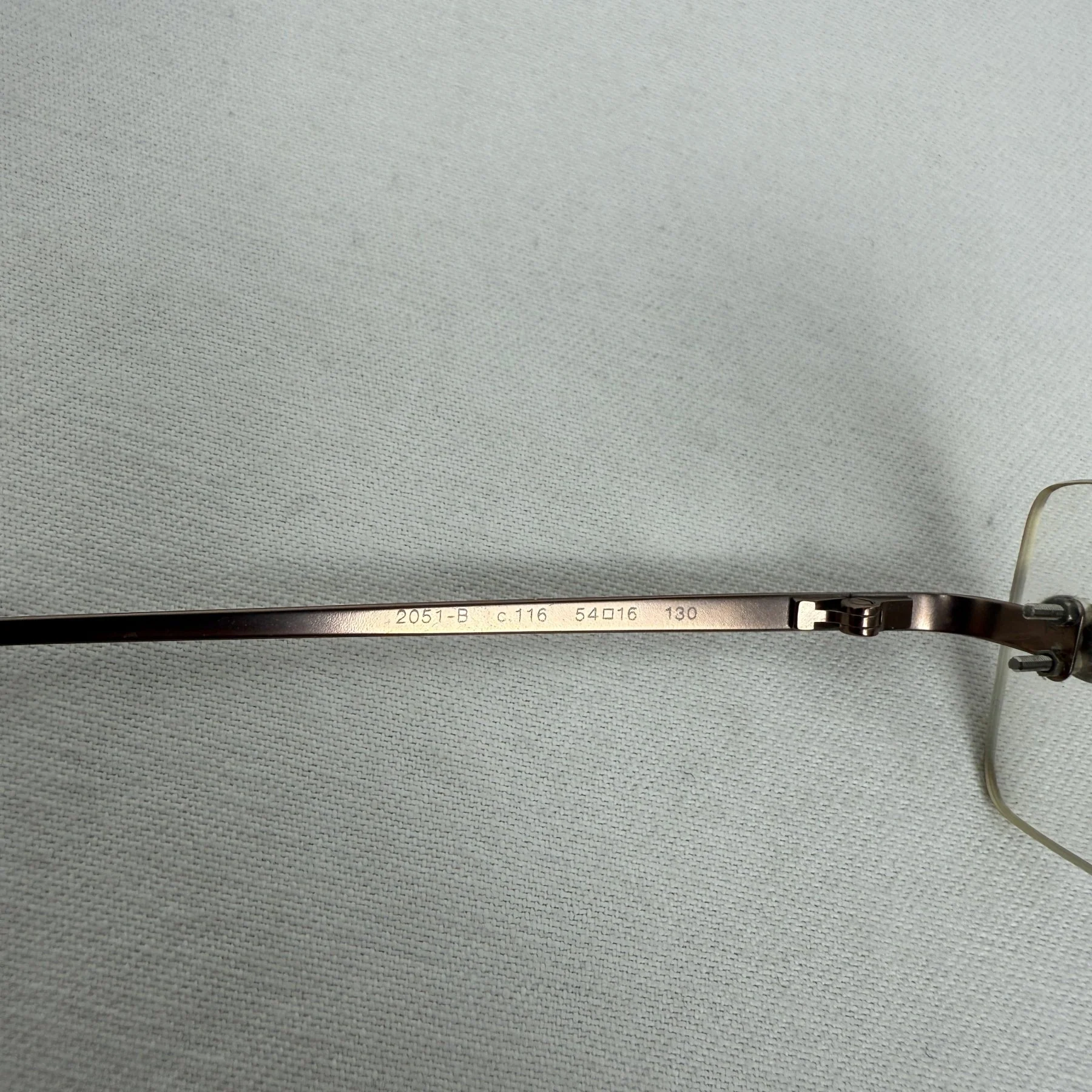 00s Chanel Frameless Optical Glasses - Image 12
