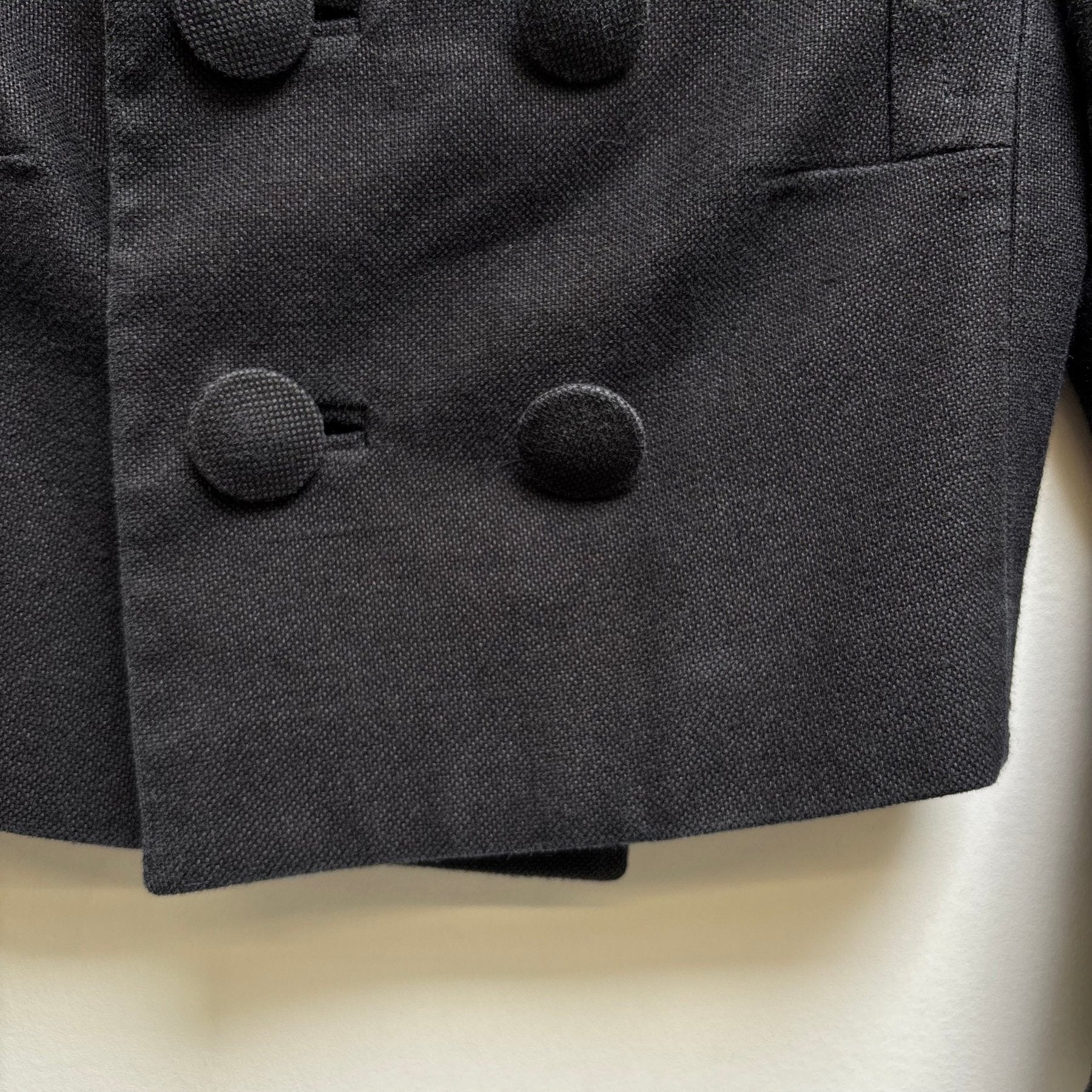 00s CHLOÉ BY PHOEBE PHILO DOUBLE BREASTED CROPPED JACKET - Image 5