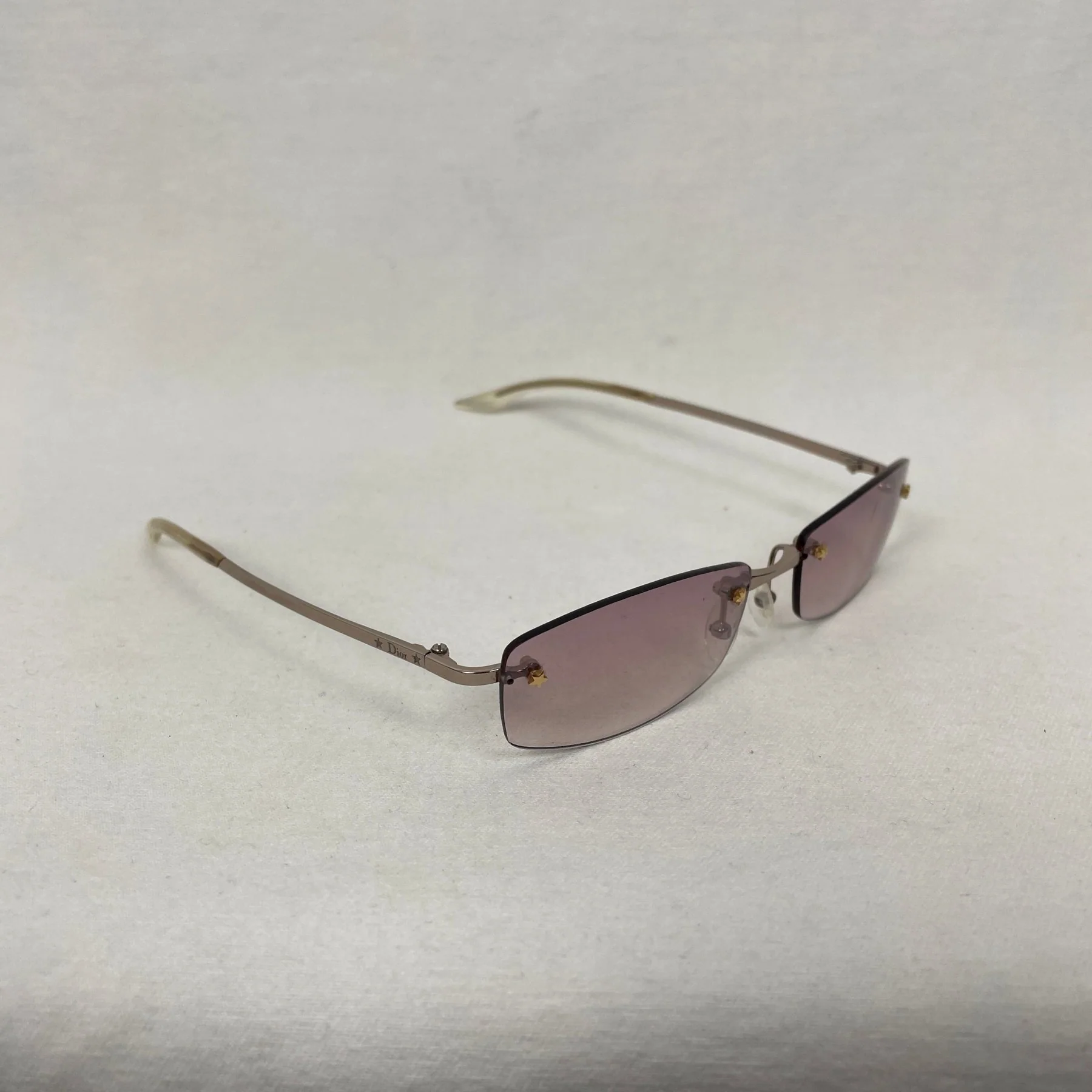 00s Christian Dior Star Studded Sunglasses - Image 2