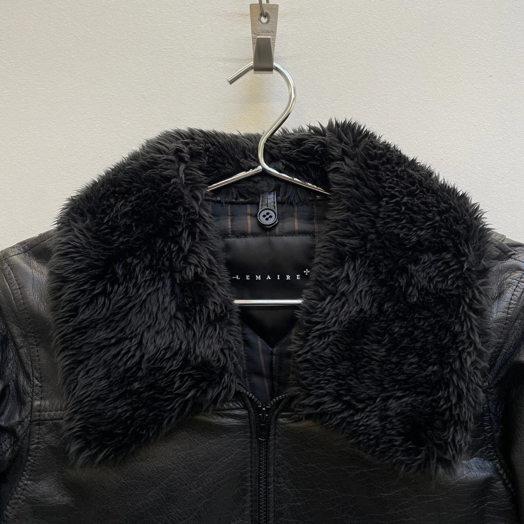 00s Christophe Lemaire Leather Jacket - Image 3