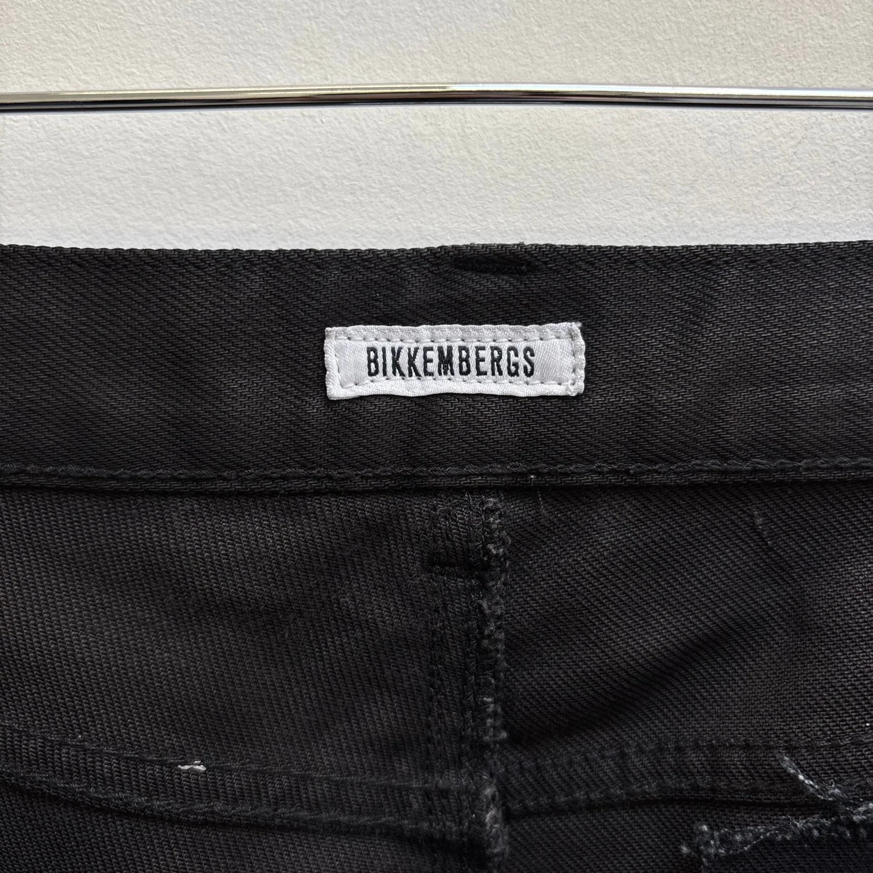 00s Dirk Bikkembergs Distressed Waxed Skinny Jeans - Image 16