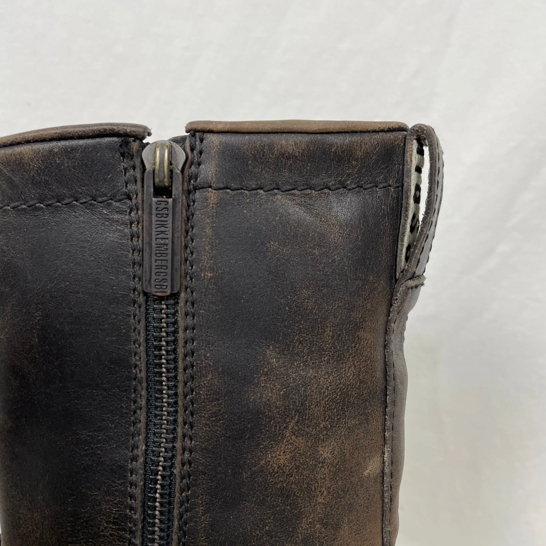 00s Dirk Bikkembergs Distressed Zip Boots - Image 8
