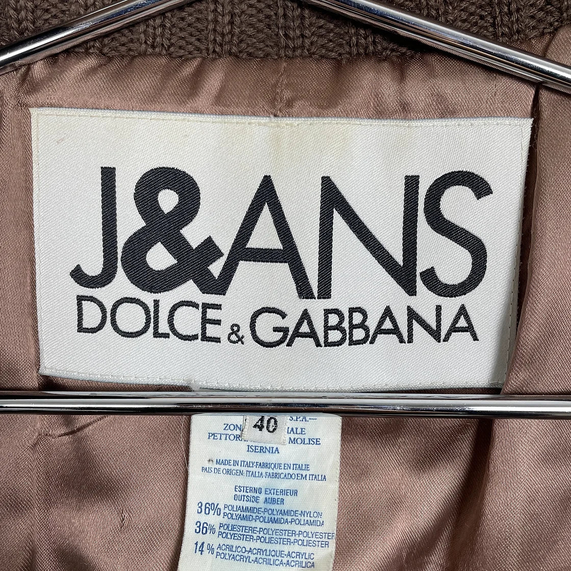 00s Dolce & Gabbana Quilted Jacket - Image 3
