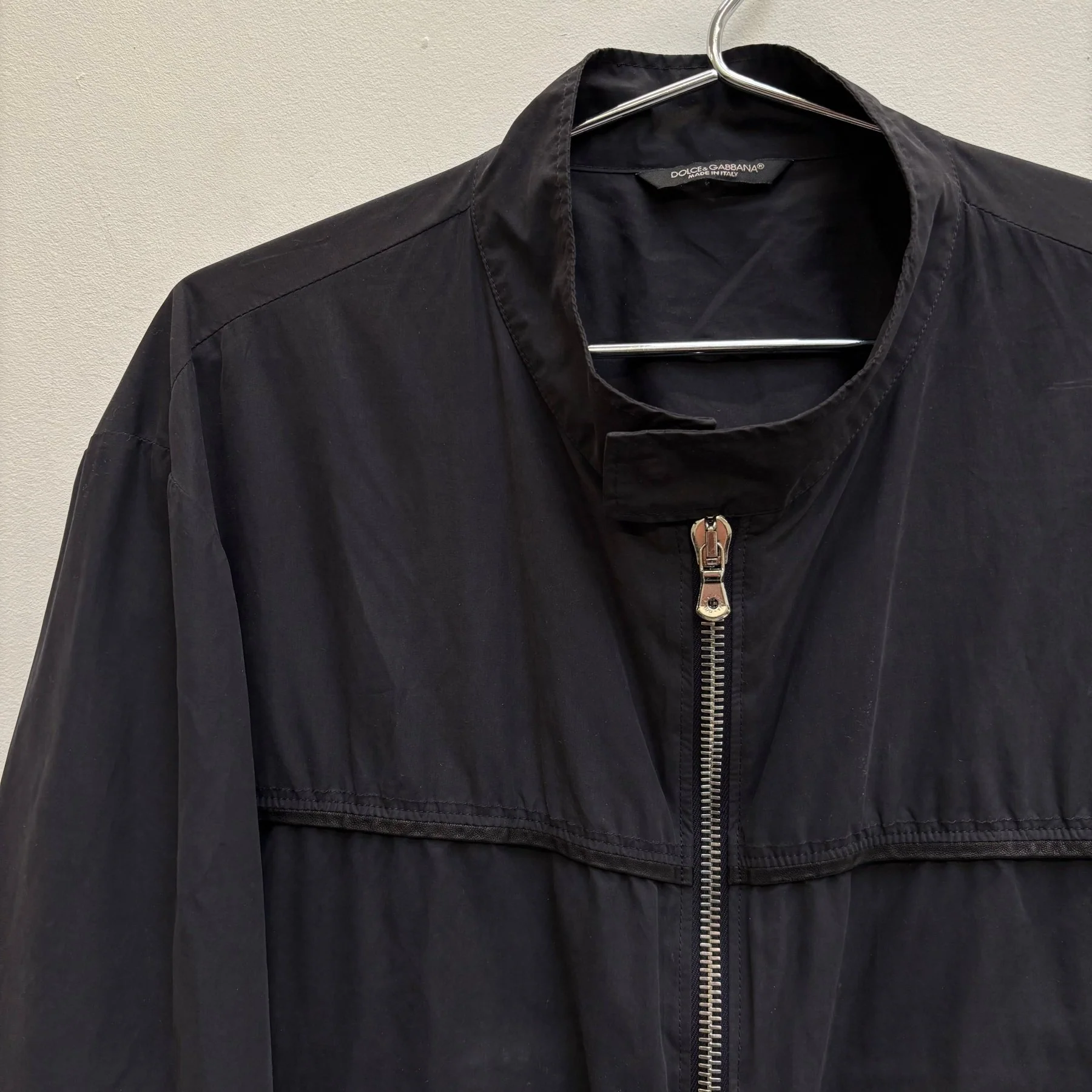 00s Dolce & Gabbana Biker Bomber Jacket - Image 3