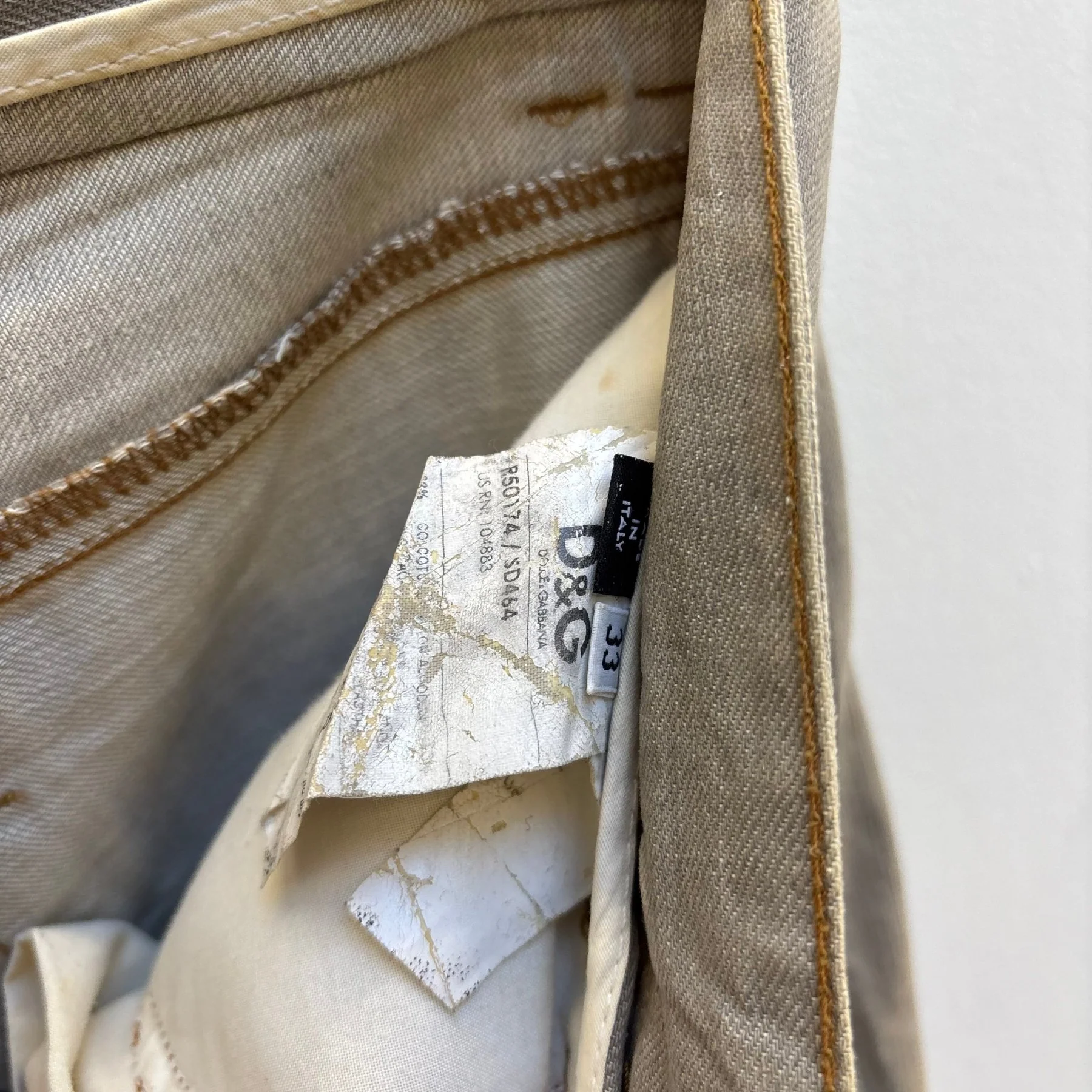 00s Dolce & Gabbana Distressed Jeans - Image 15