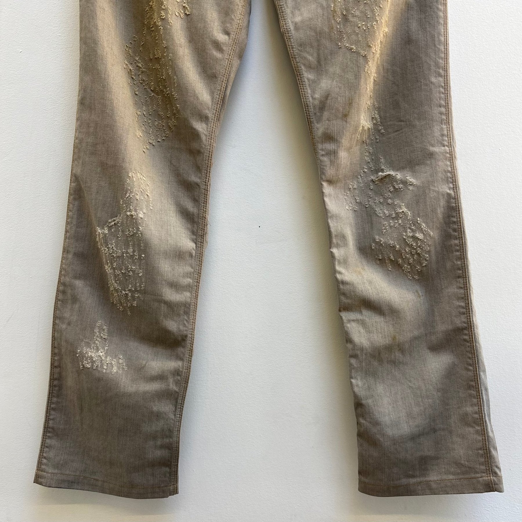 00s Dolce & Gabbana Distressed Jeans - Image 4