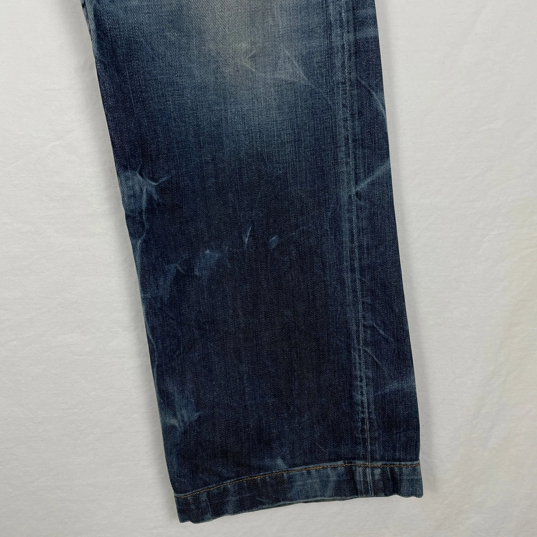 00s Dolce&Gabbana Laser Print Low Rise Jeans - Image 5
