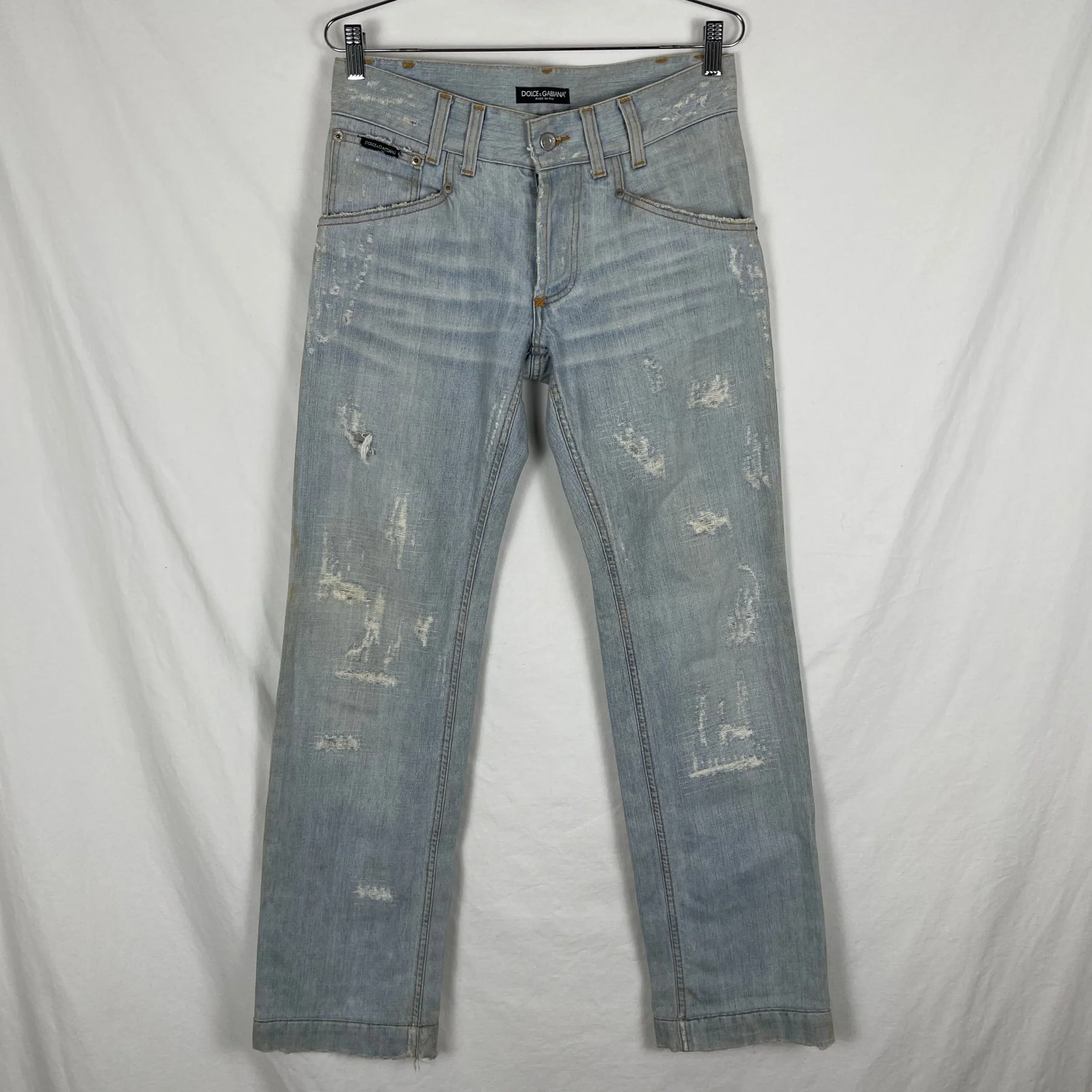 00s Dolce & Gabbana Light Wash Jeans