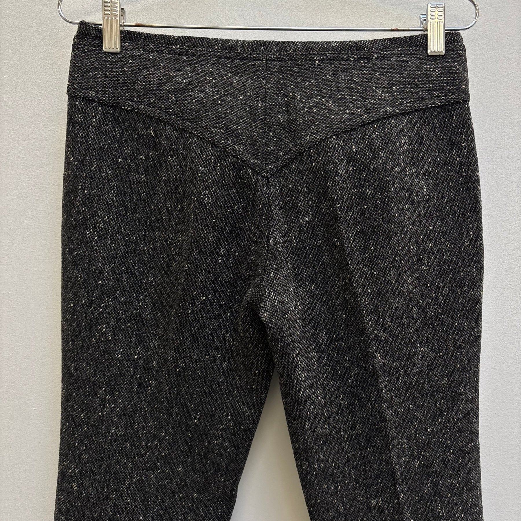 00s Dolce & Gabbana Low Rise Tweed Pants - Image 8