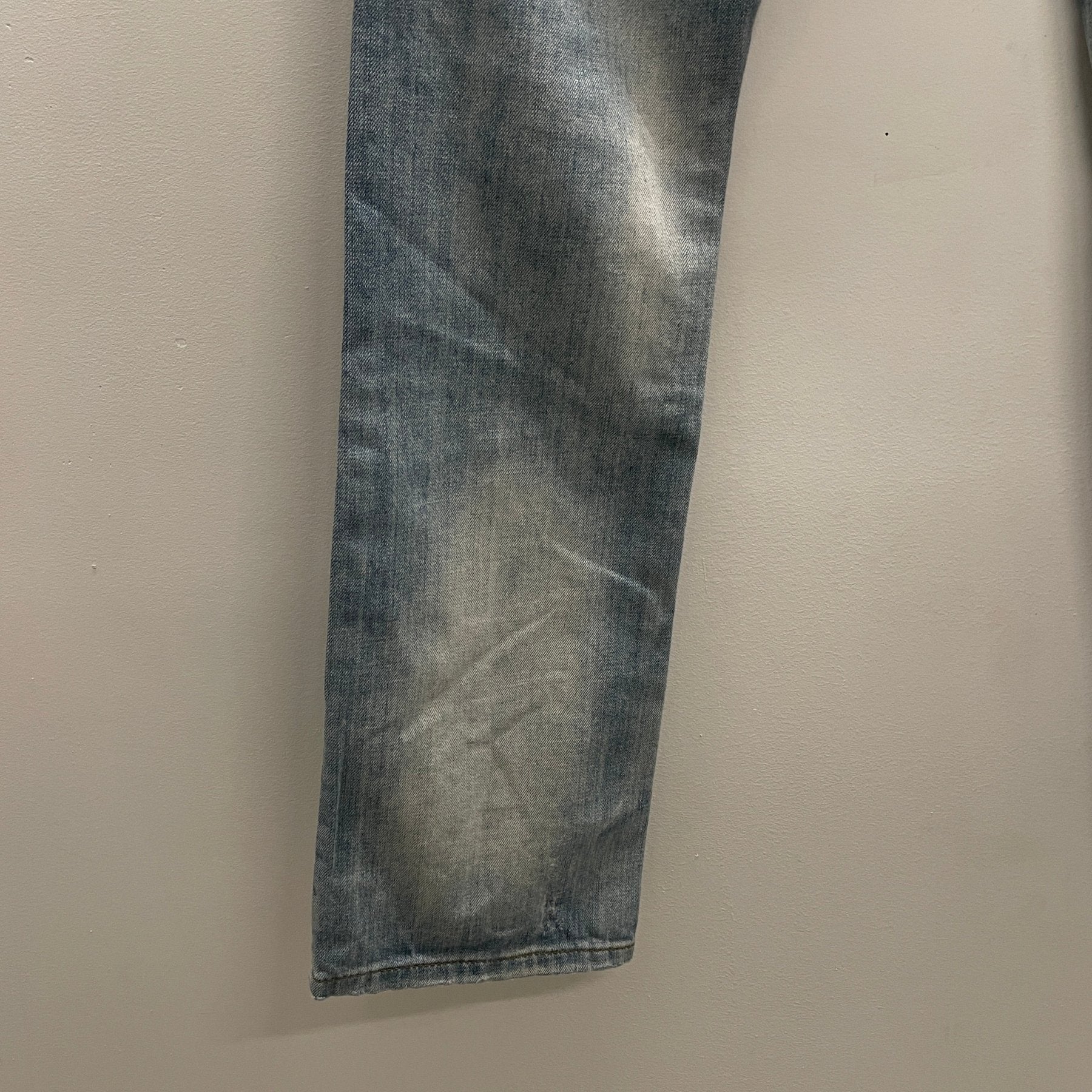 00s Dolce & Gabbana Maxi Zip Lightwash Denim - Image 11