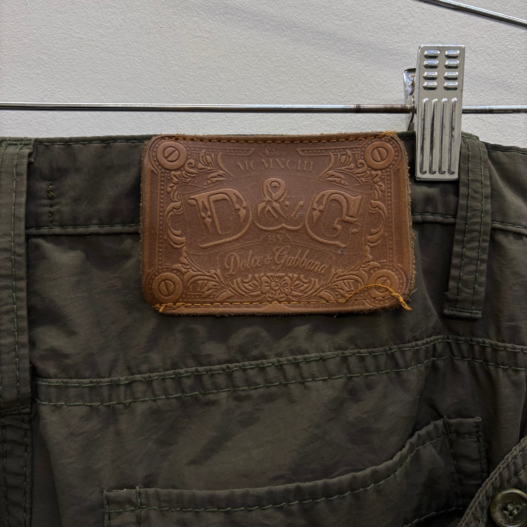 00s Dolce & Gabbana Military Cargo Pants - Image 12