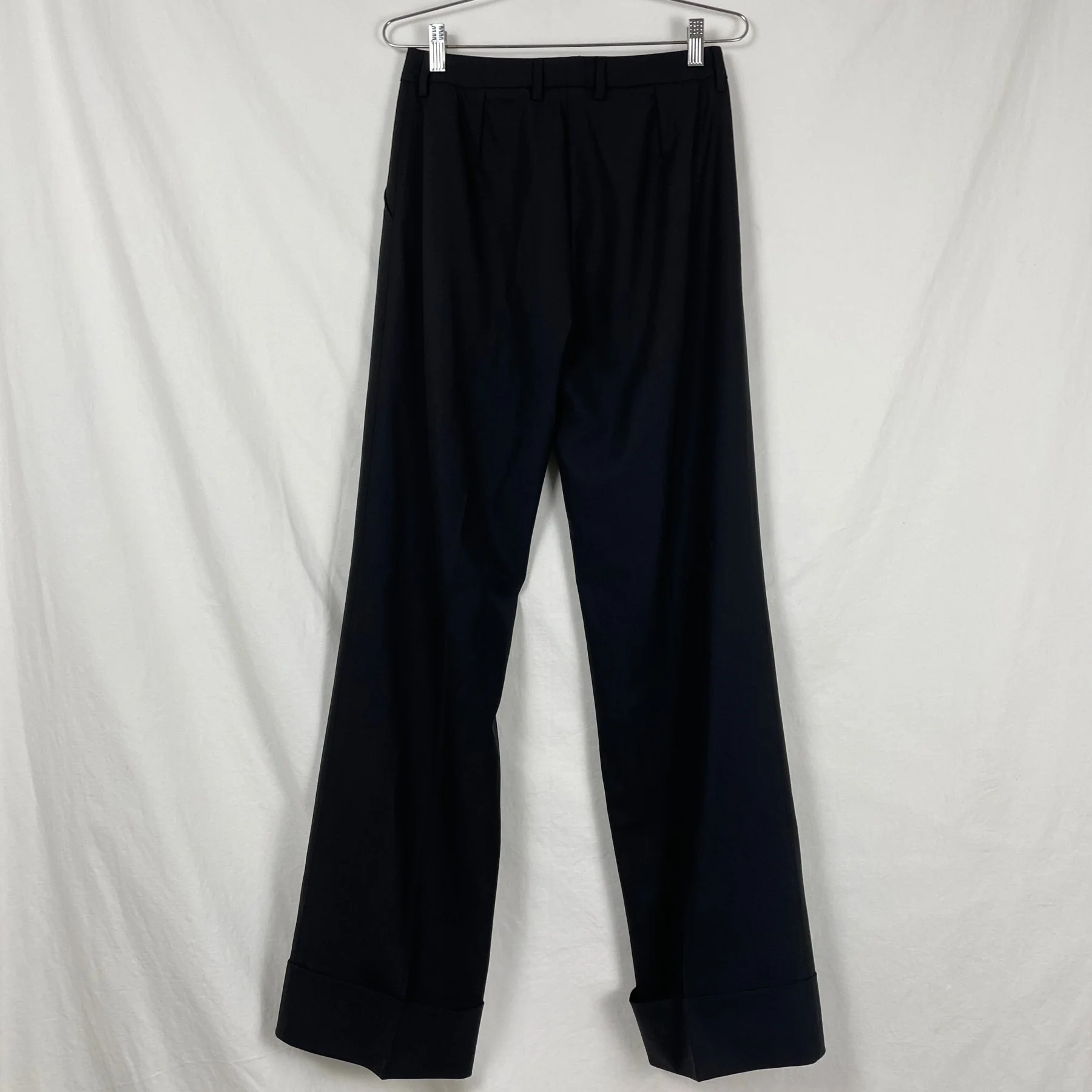 00s Dolce & Gabbana Wide Leg Dress Pants - Image 4