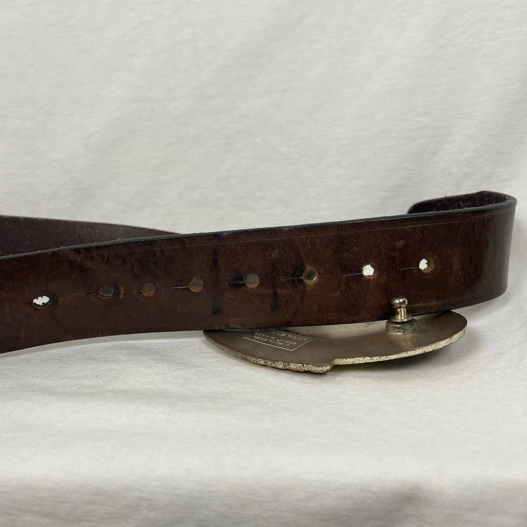 00s Dsquared2 Oversized Buckle Belt - Image 2