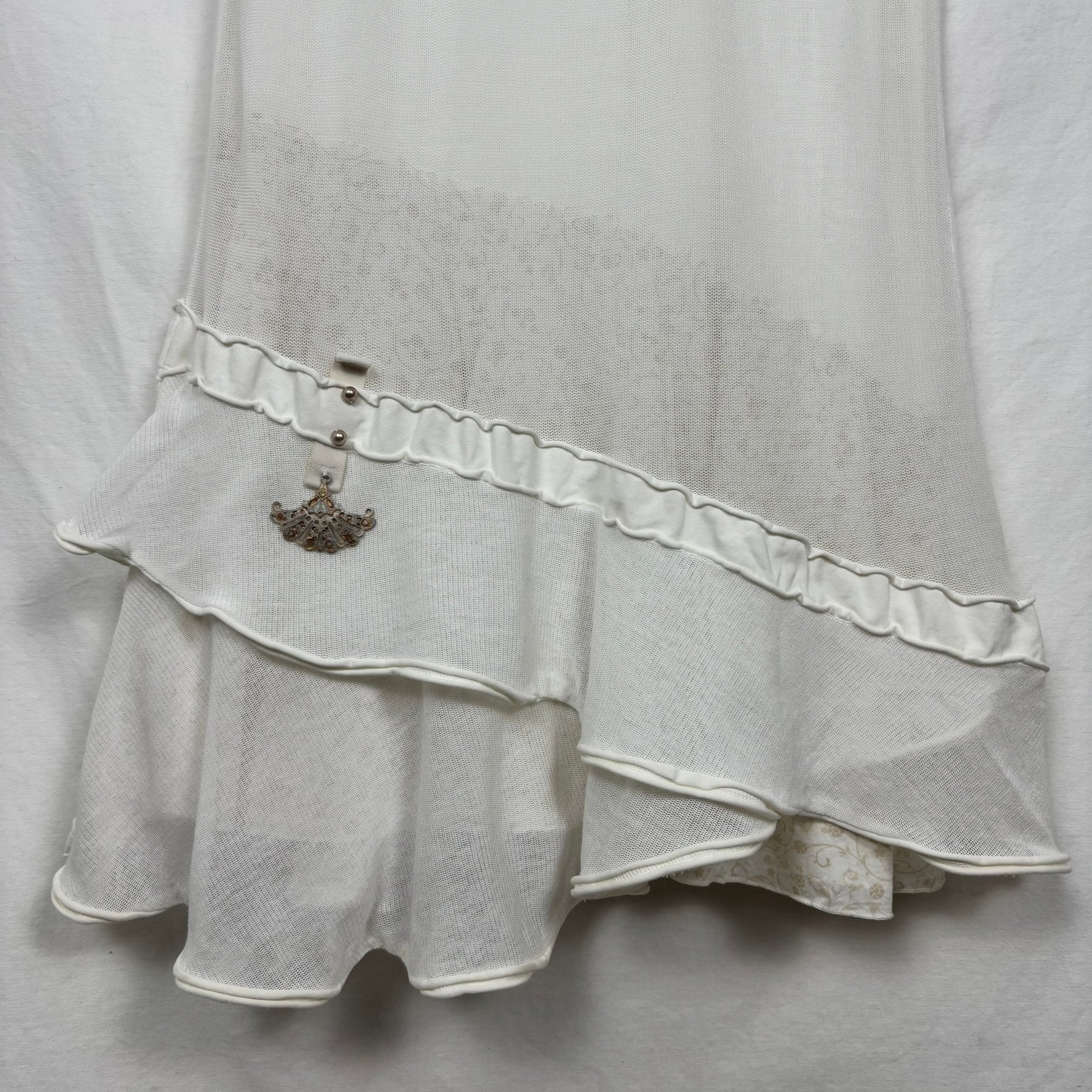 00s Elisa Cavaletti Maxi Skirt - Image 4