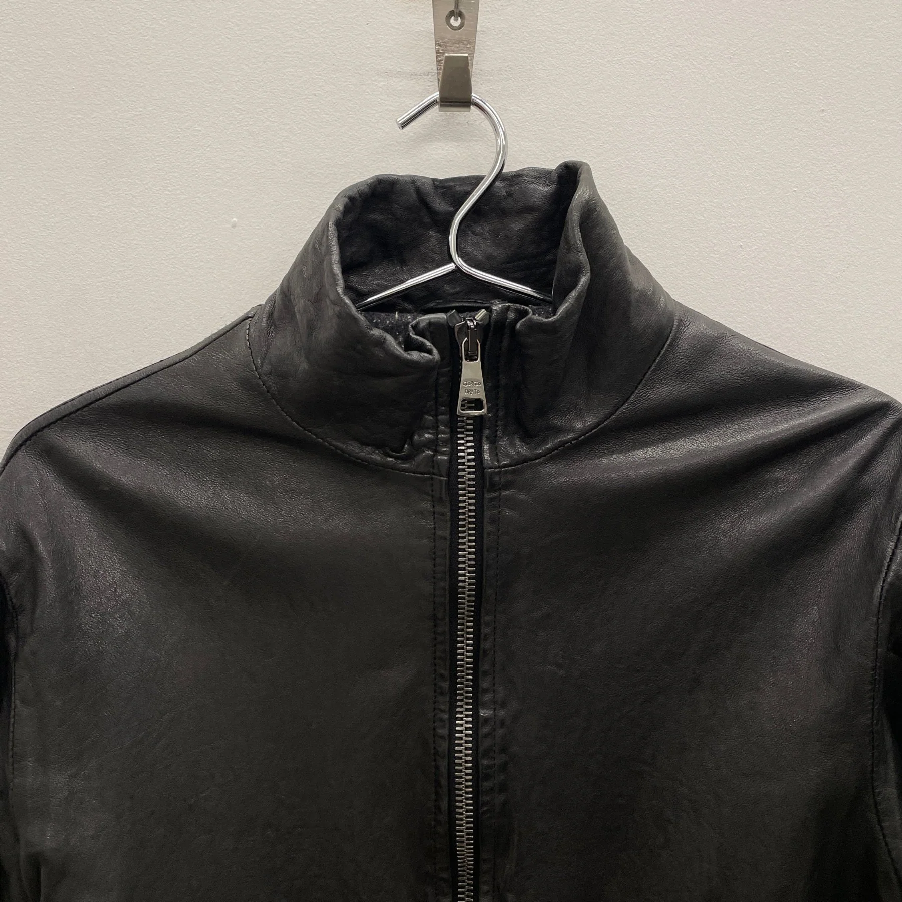 00s Giorgio Brato Leather Cafe Racer - Image 3