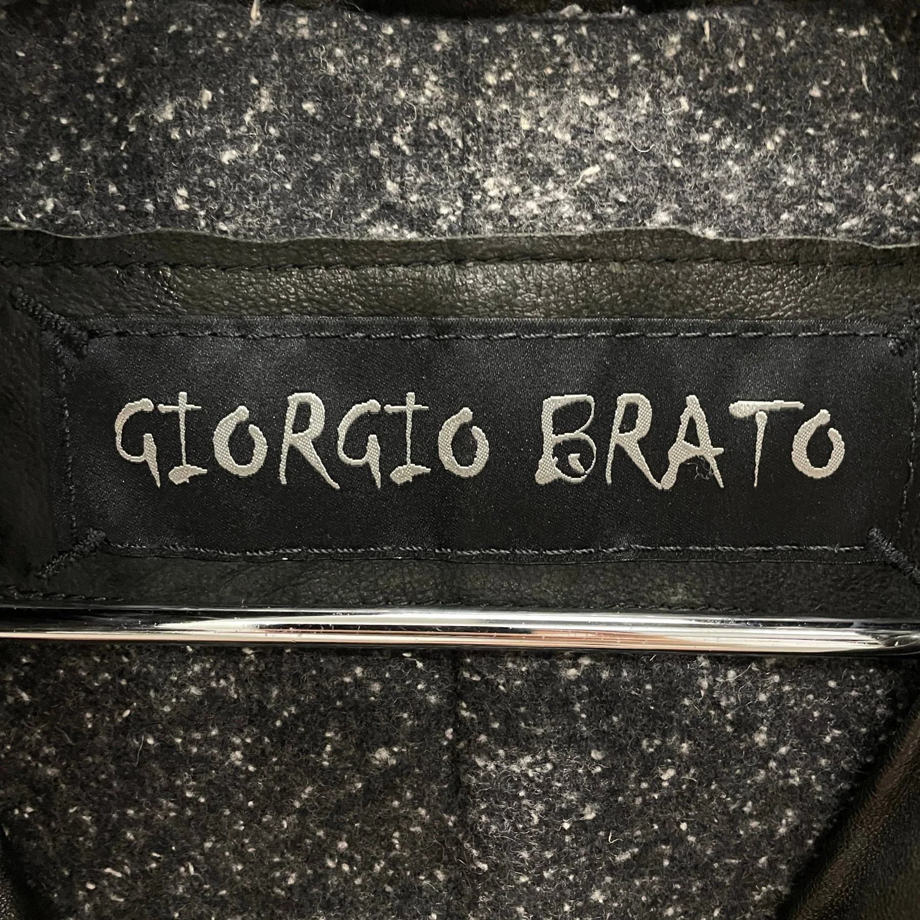 00s Giorgio Brato Leather Cafe Racer - Image 8