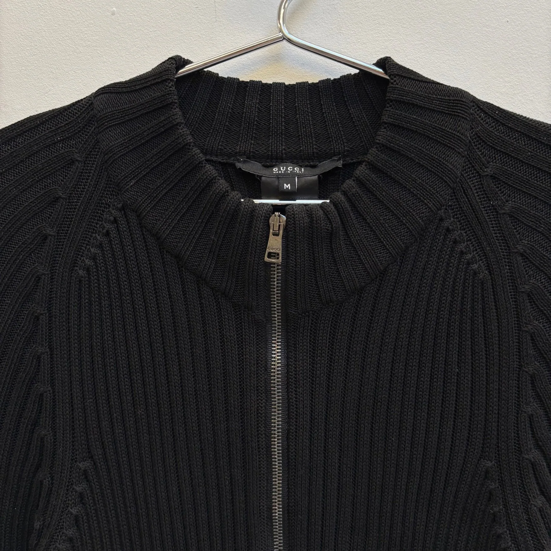 00s Gucci by Tom Ford Double Zip Knit Cardigan - Image 4