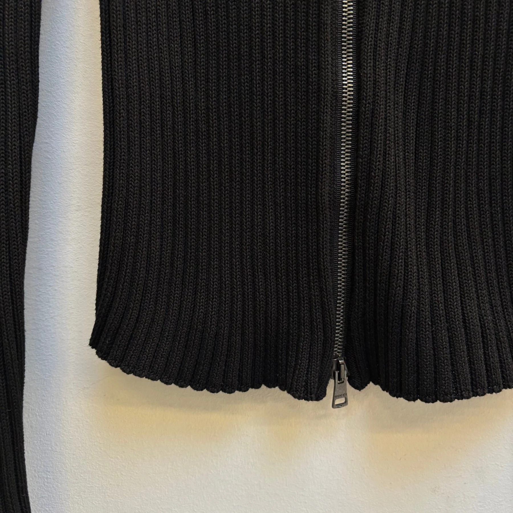 00s Gucci by Tom Ford Double Zip Knit Cardigan - Image 5