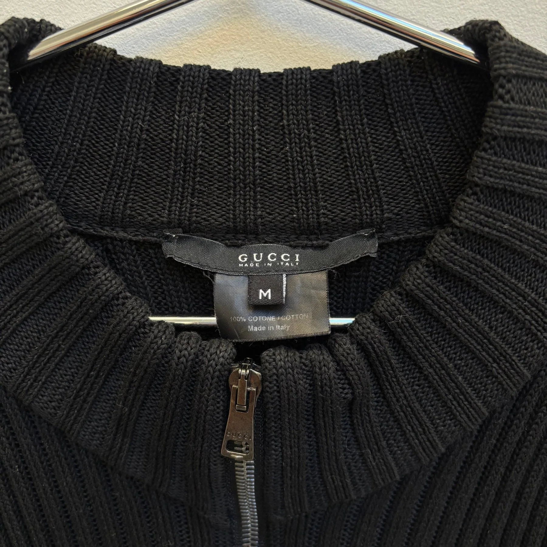 00s Gucci by Tom Ford Double Zip Knit Cardigan - Image 9