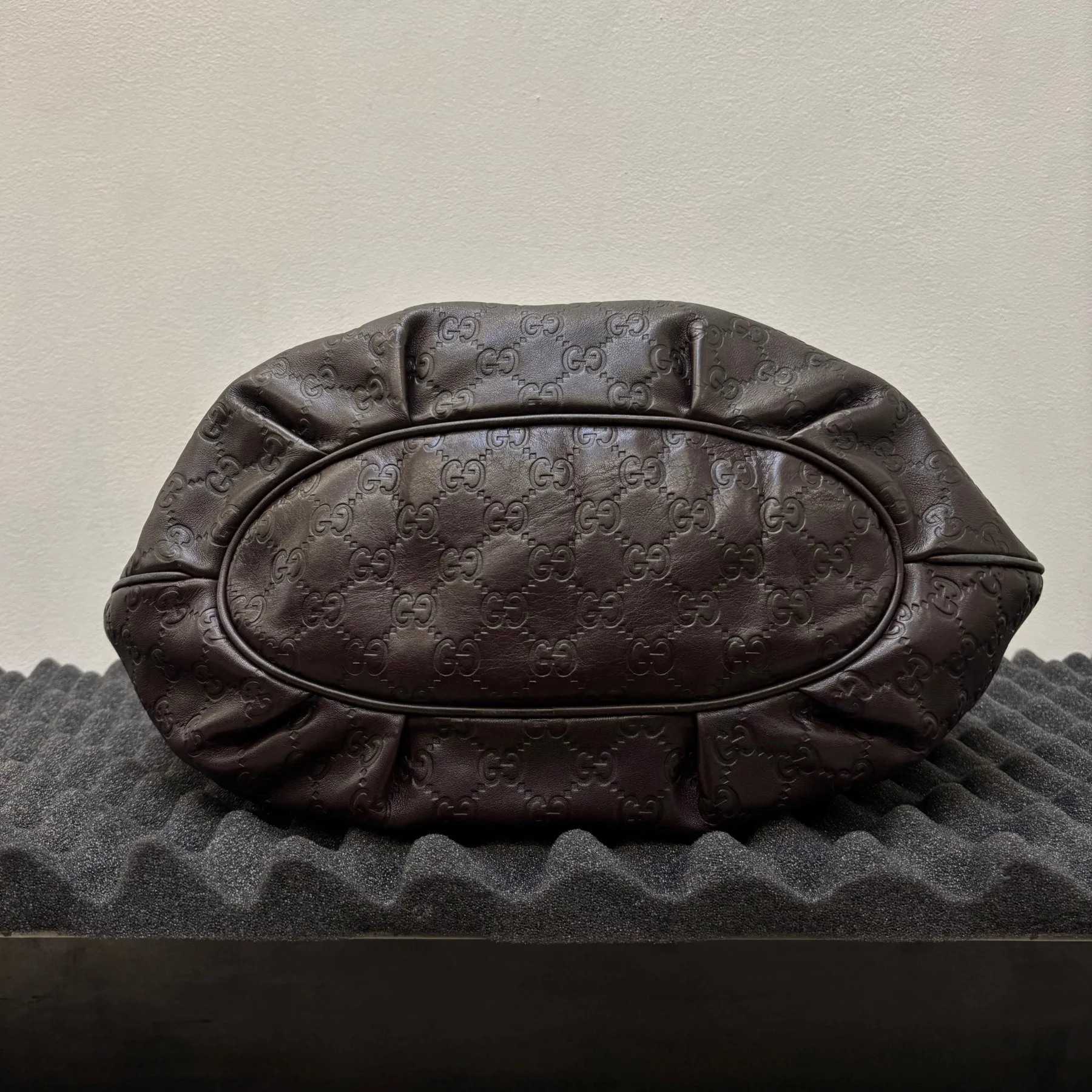 00s Gucci Guccissima Large Leather Hobo Bag - Image 10