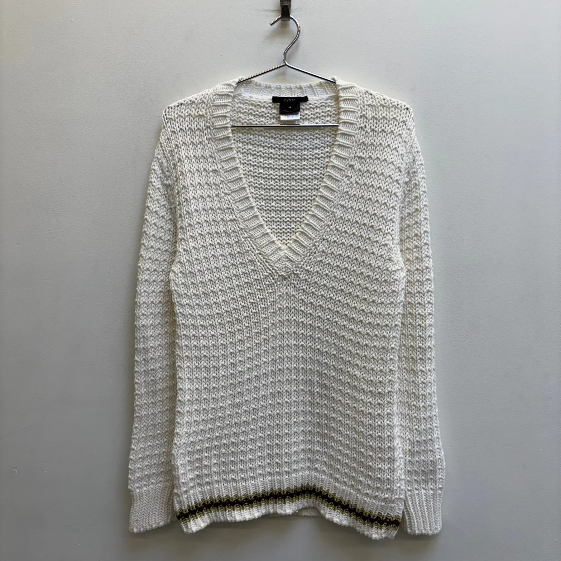 00s Gucci Knit V-Neck Sweater