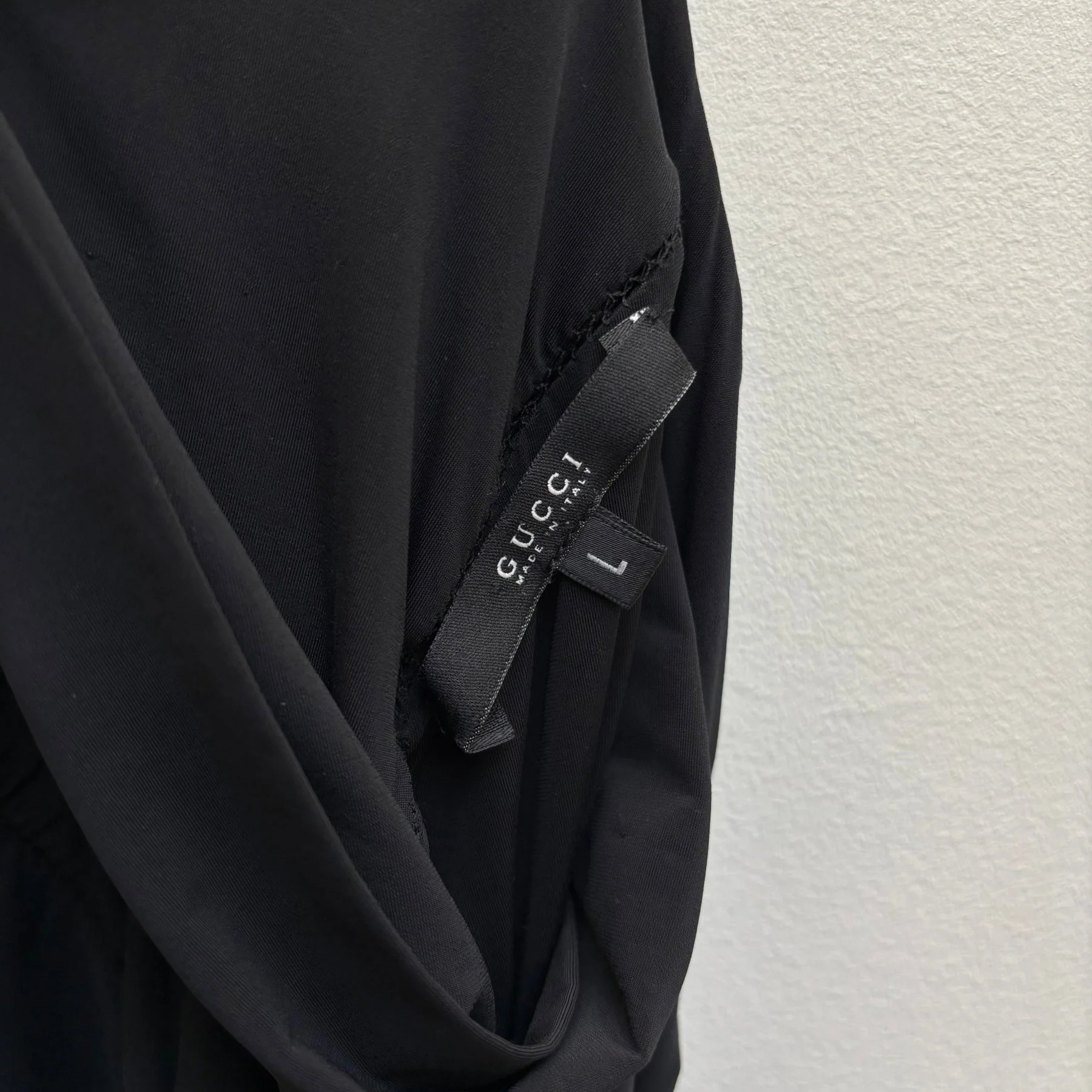 00s Gucci Ruched Draped Back Tank Top - Image 9