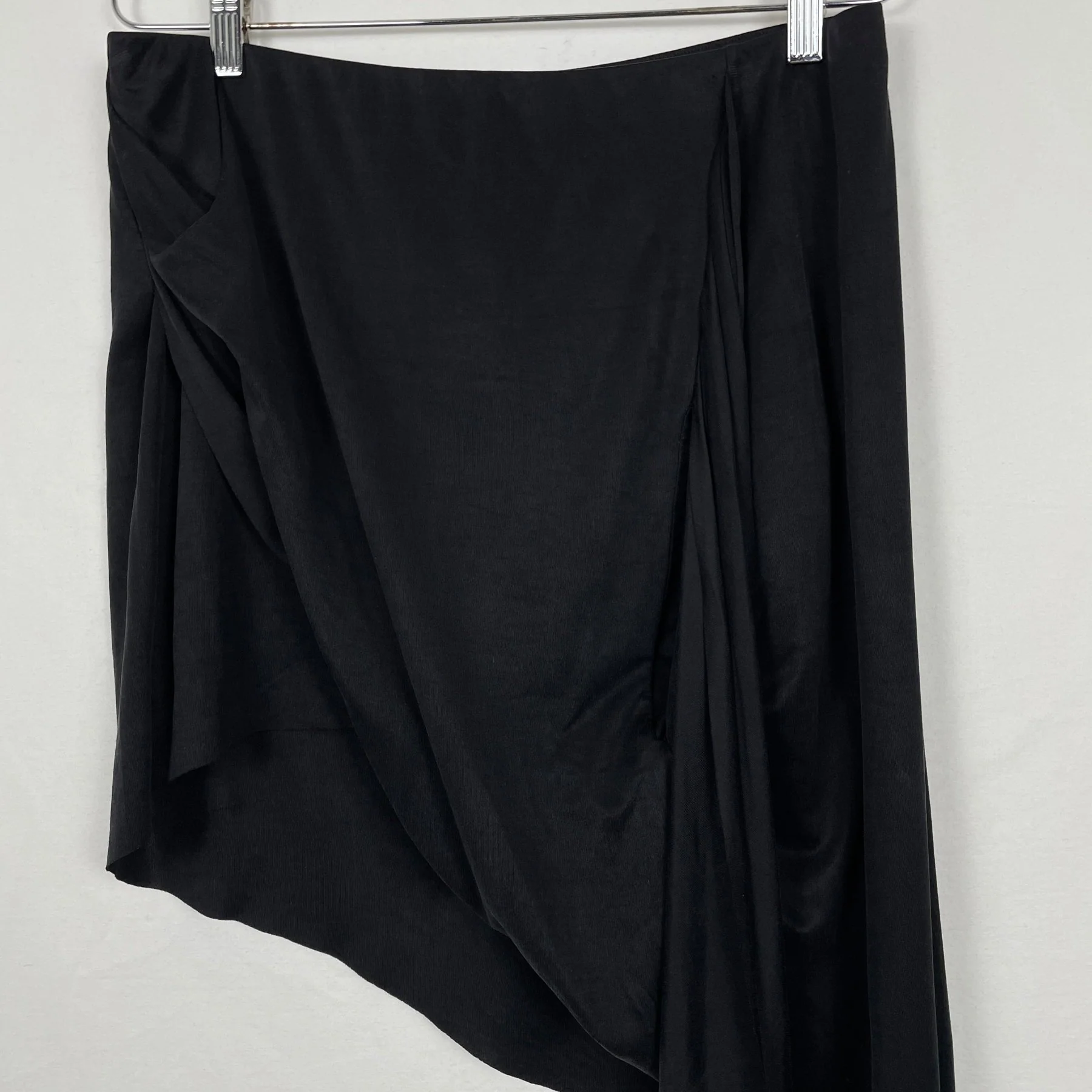 00s Helmut Lang Asymmetric Slash Skirt - Image 3