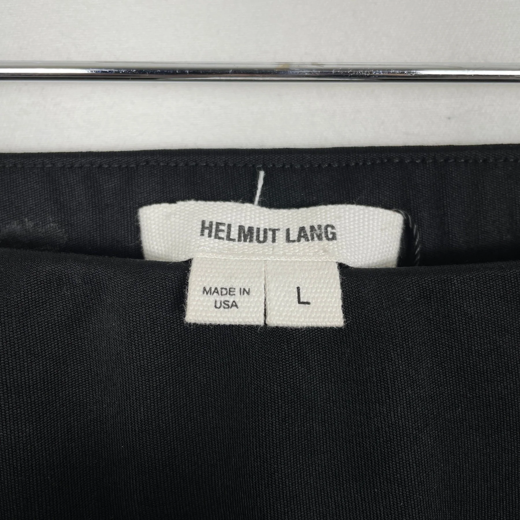 00s Helmut Lang Asymmetric Slash Skirt - Image 8