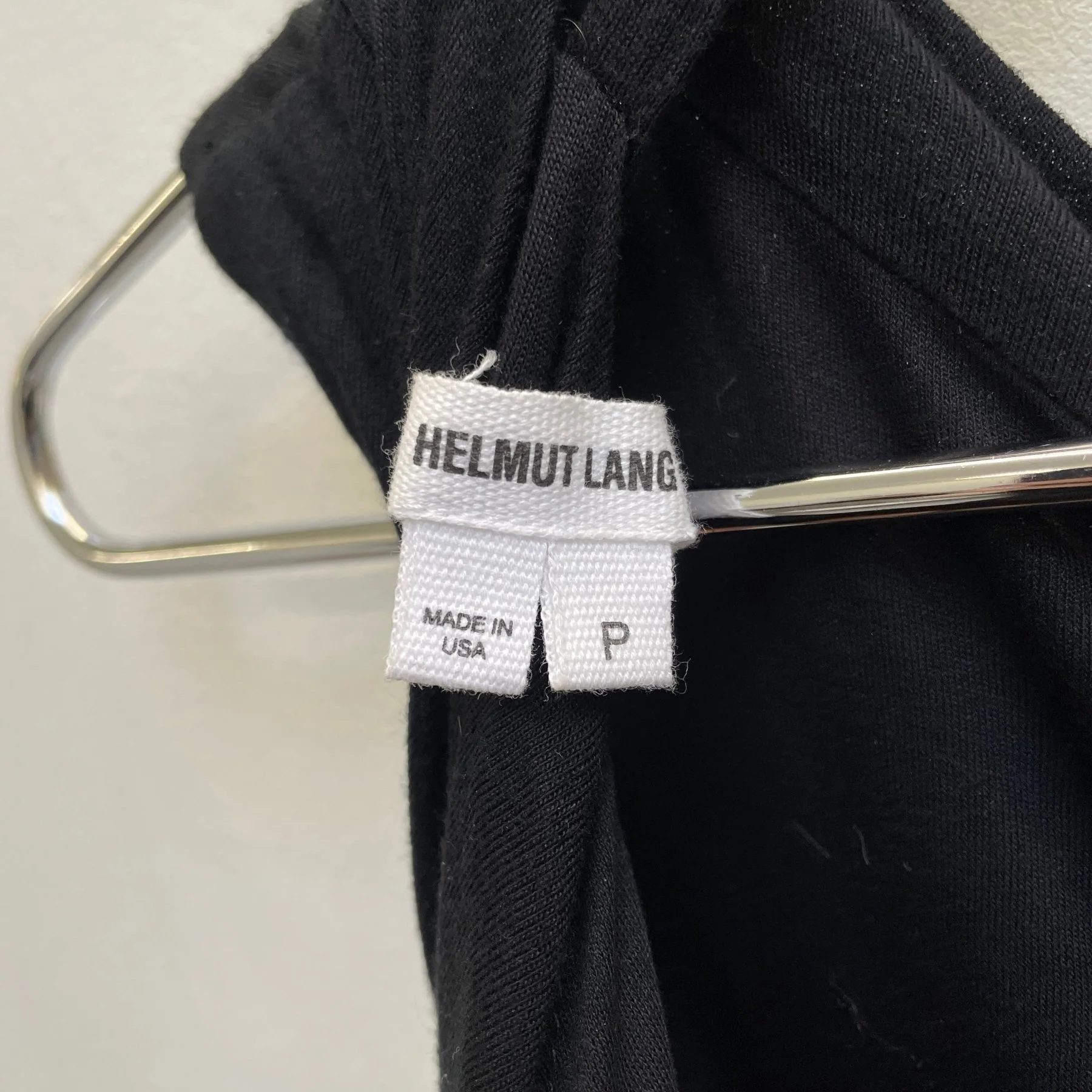 00s Helmut Lang (Lang Era) Draped Neckline Dress - Image 9