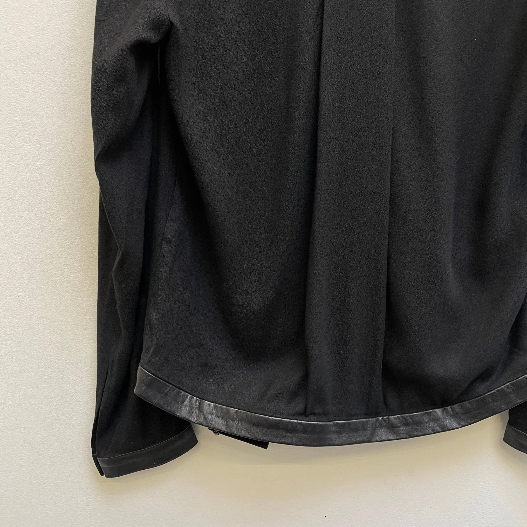 00s Helmut Lang (Lang Era) Leather Belt Blouse - Image 7