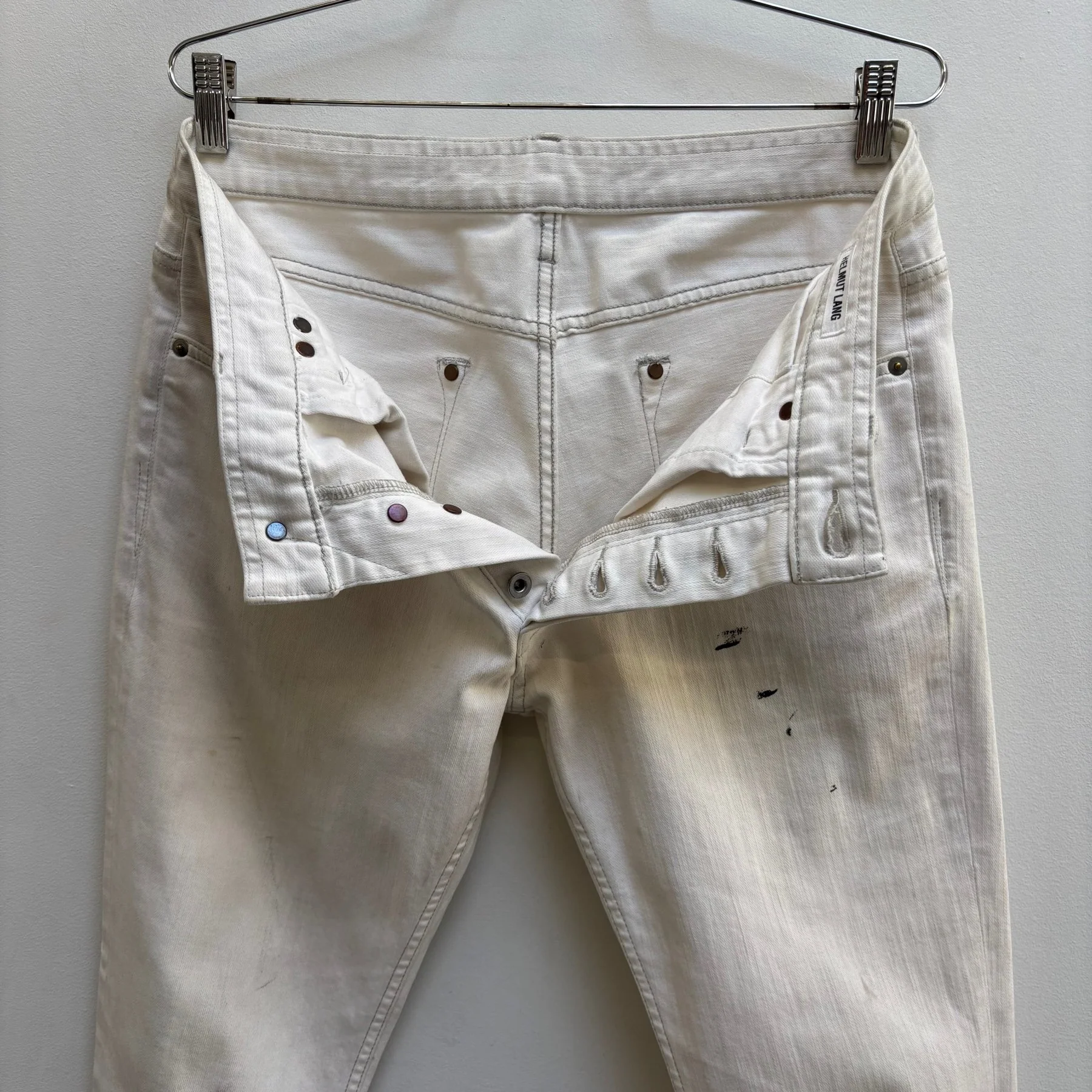00s Helmut Lang Painter Zipper Jeans - Image 12