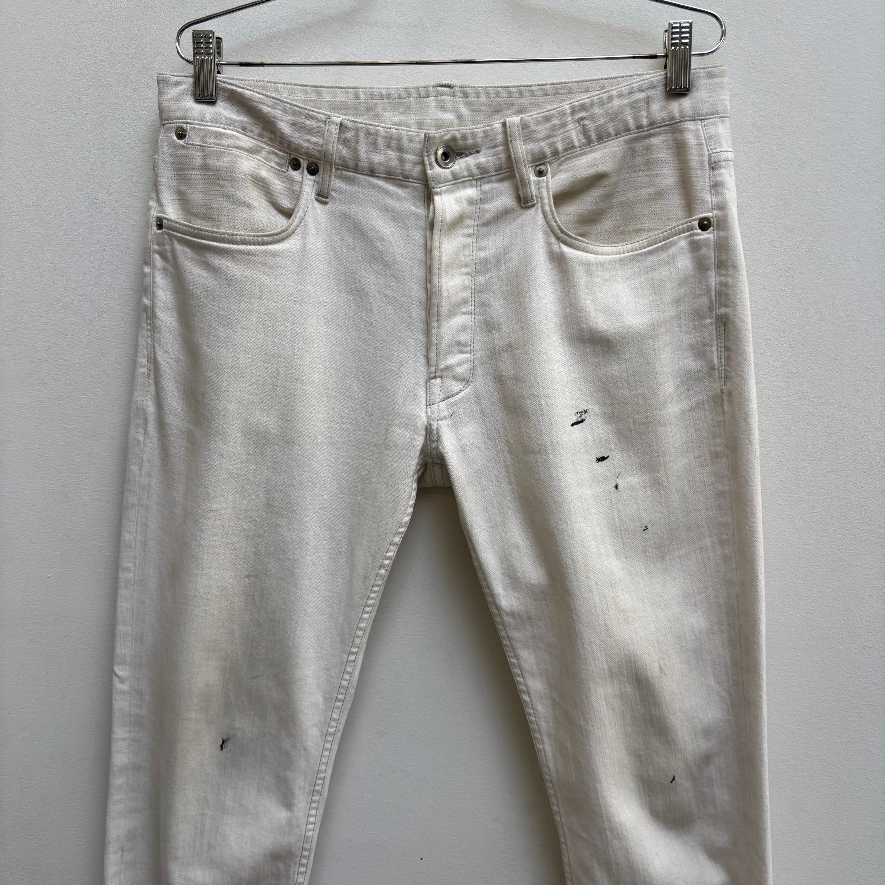 00s Helmut Lang Painter Zipper Jeans - Image 3