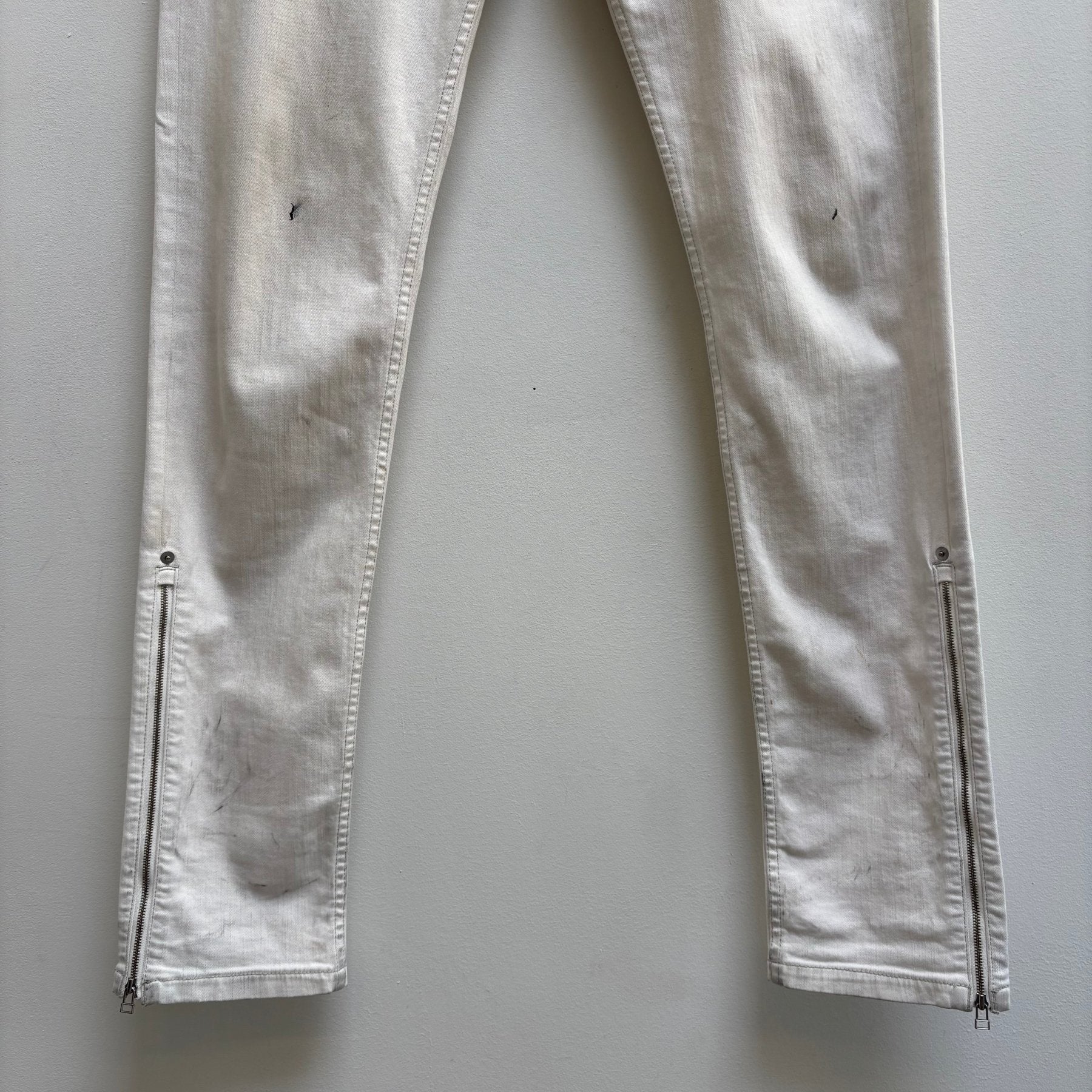 00s Helmut Lang Painter Zipper Jeans - Image 4