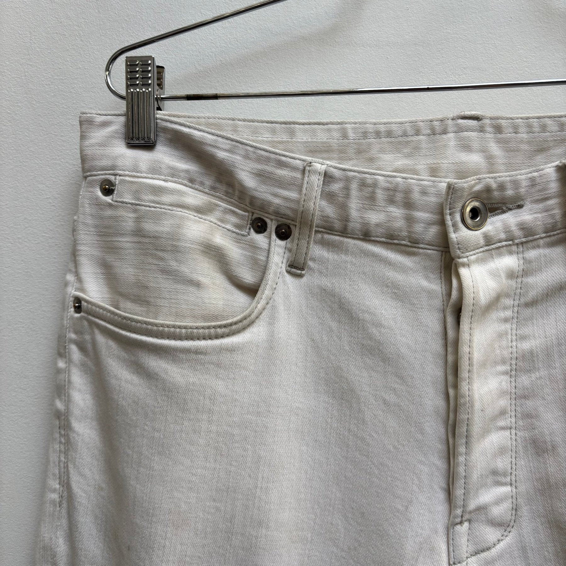 00s Helmut Lang Painter Zipper Jeans - Image 5