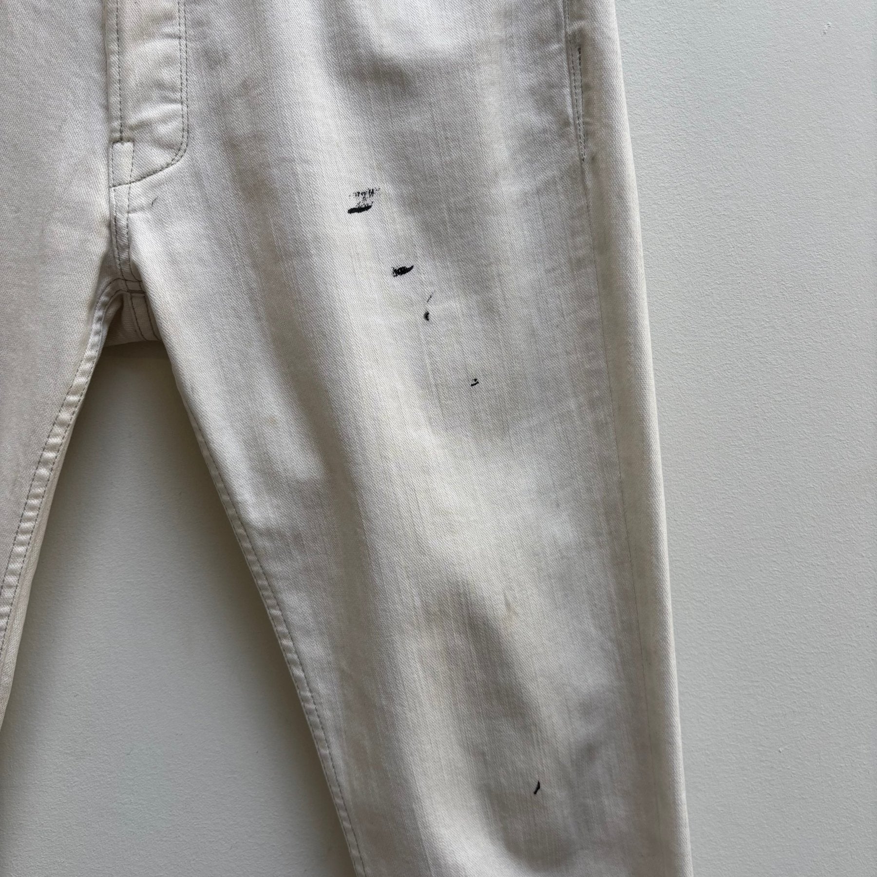 00s Helmut Lang Painter Zipper Jeans - Image 6