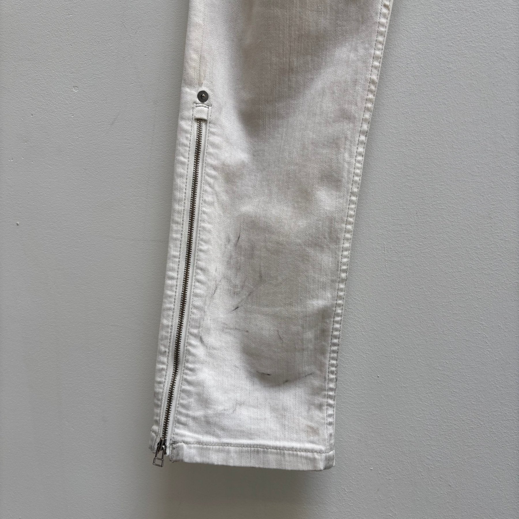 00s Helmut Lang Painter Zipper Jeans - Image 7