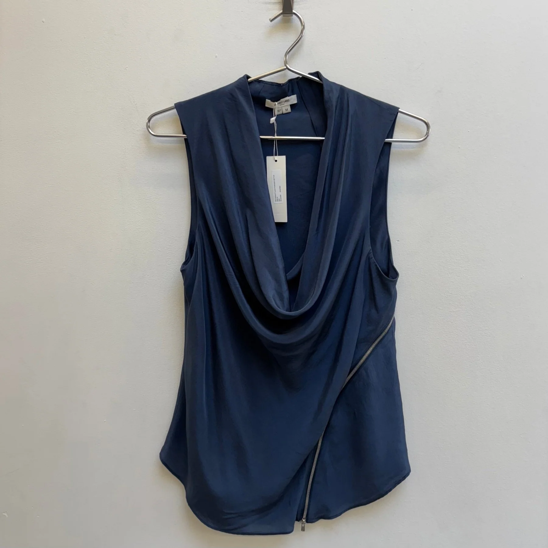 00s Helmut Lang (Lang Era) Tornado Zip Top
