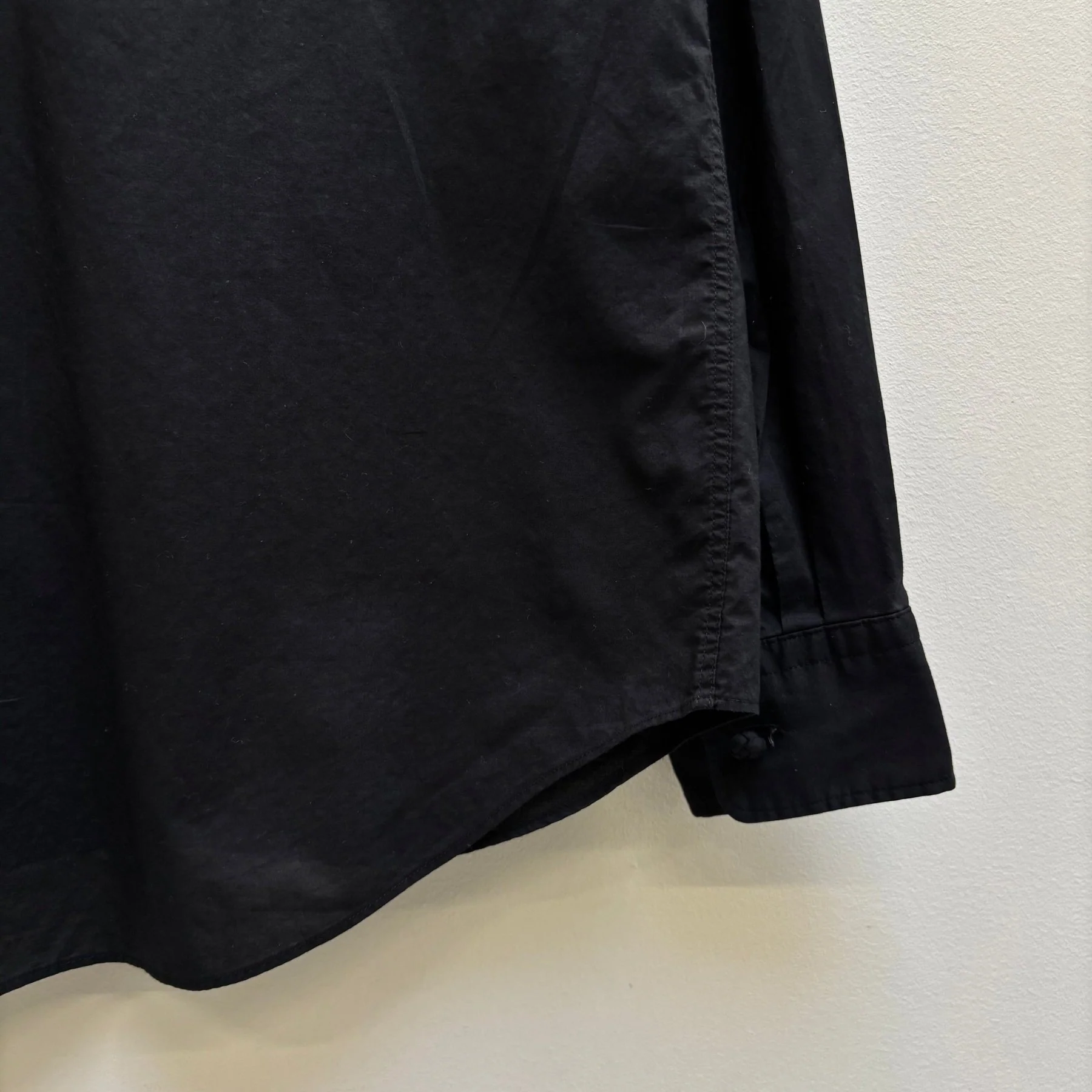 00s Issey Miyake Pleated Front Button Up Blouse - Image 8