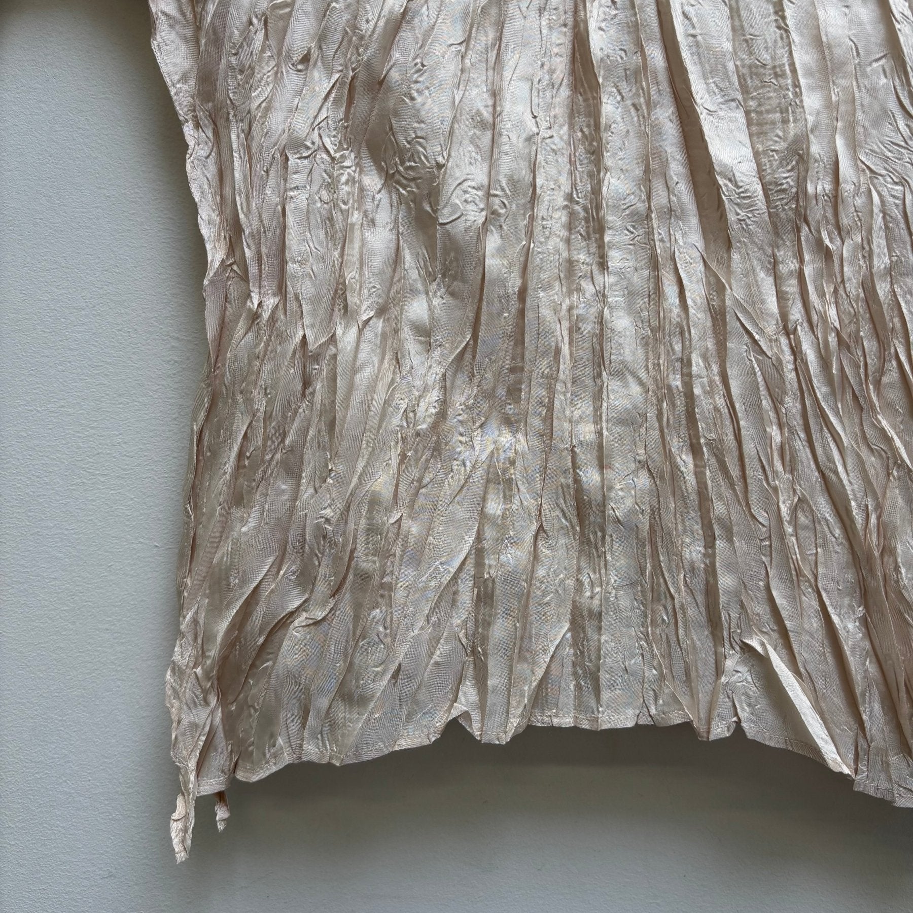 00s Issey Miyake Pleats Please Crinkled Polo T-Shirt - Image 5