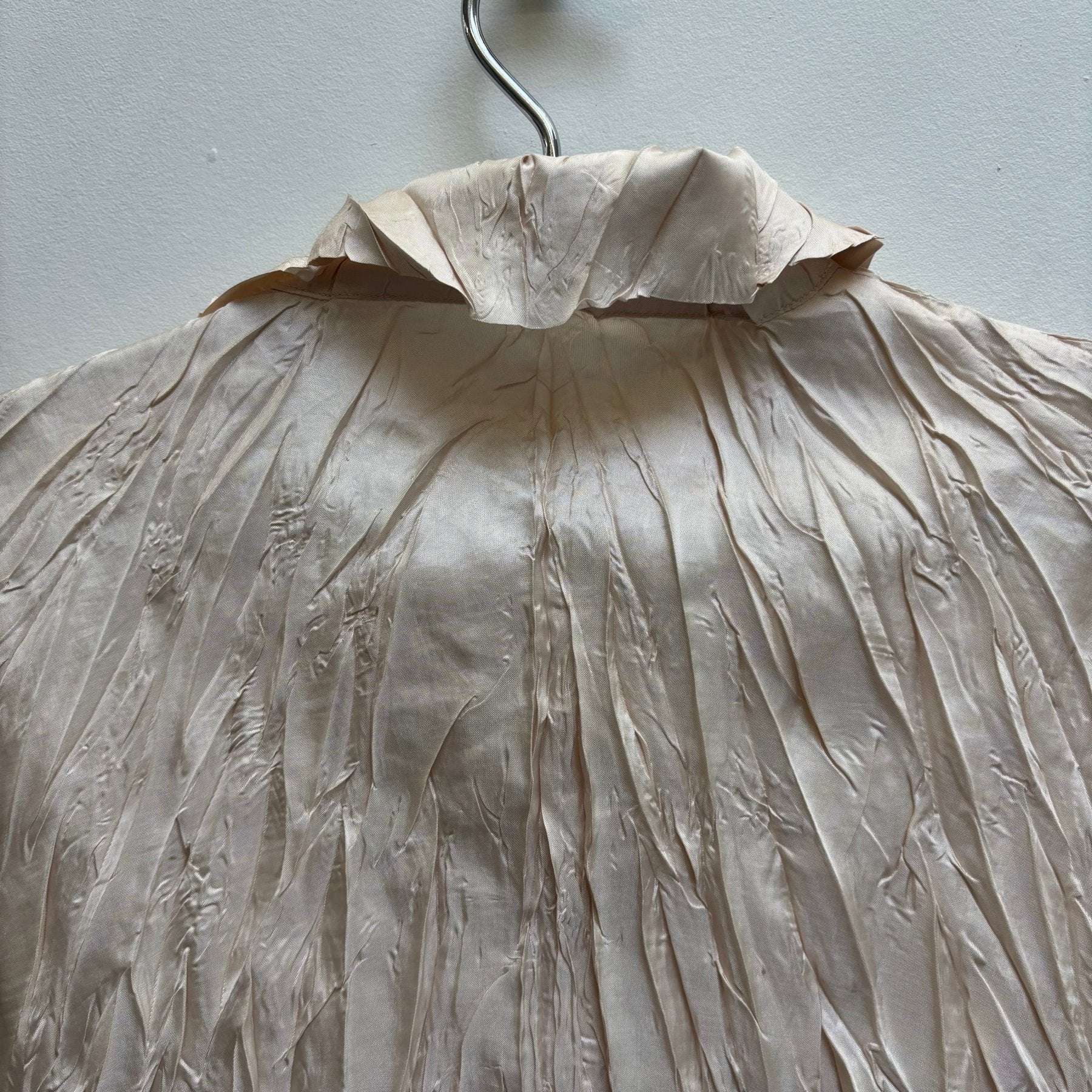 00s Issey Miyake Pleats Please Crinkled Polo T-Shirt - Image 6