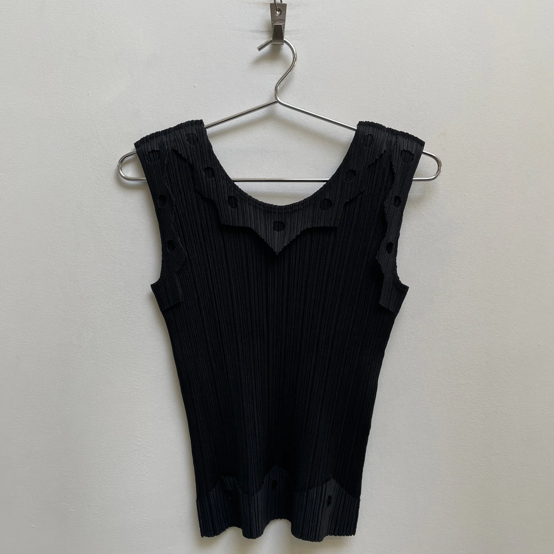 00s Issey Miyake Pleats Please Layered Design Tank Top