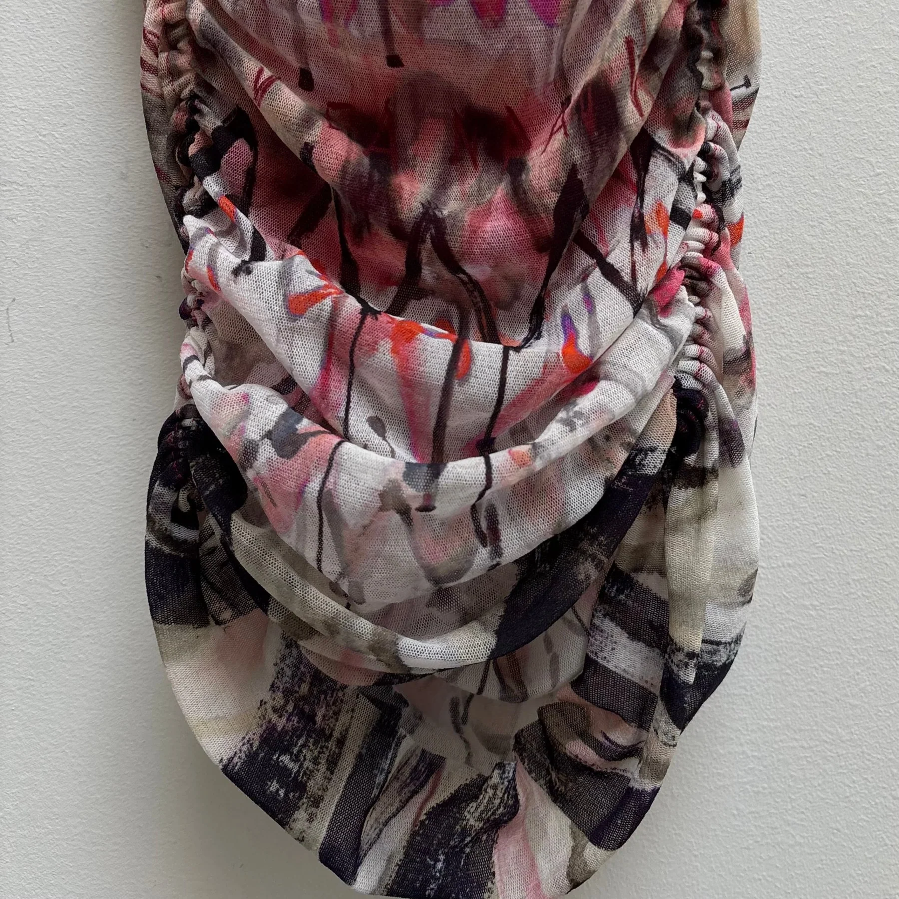00s Jean Paul Gaultier Ruched Printed Maxi Skirt - Image 7