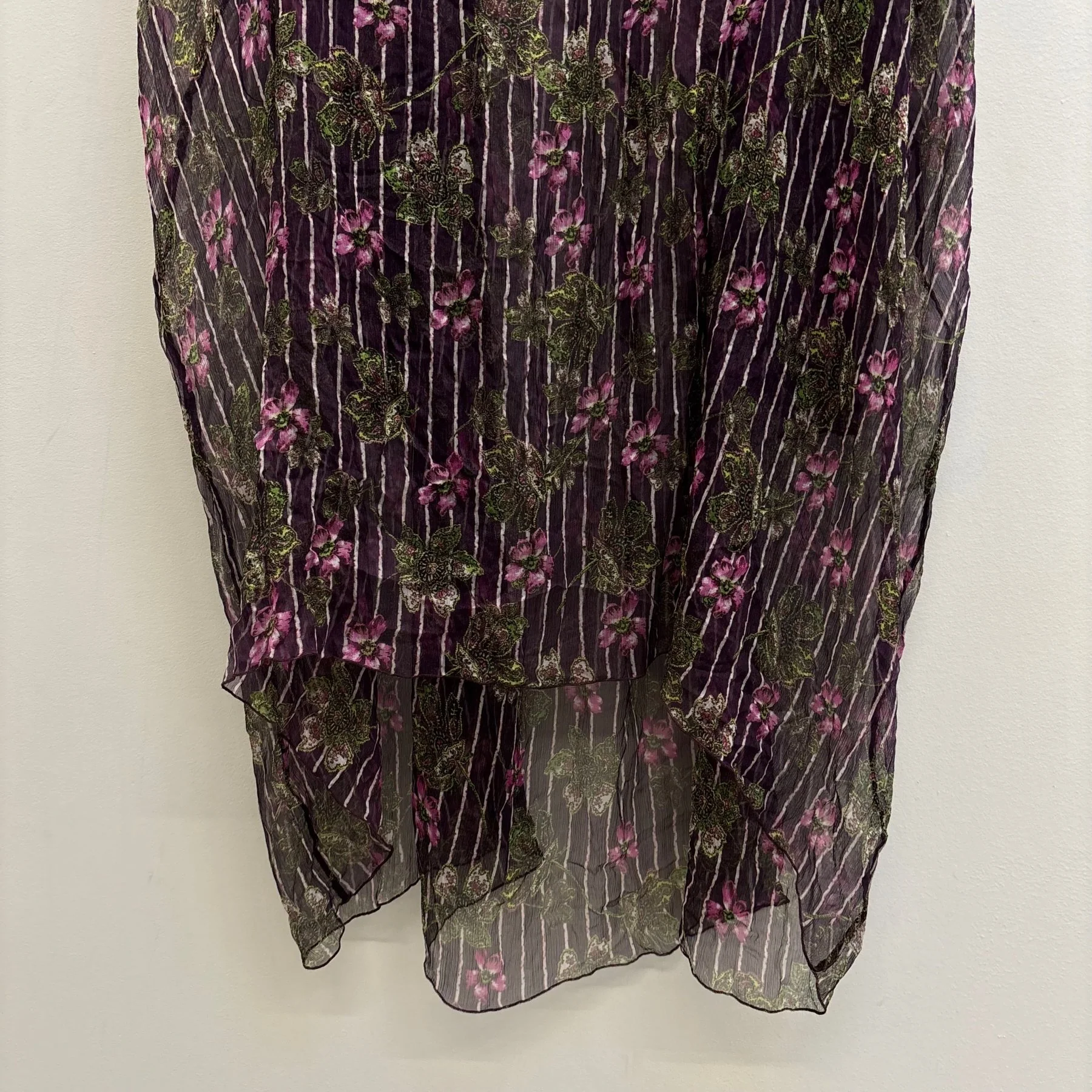 00s Jean Paul Gaultier Soleil Sheer Floral Cover Up Dress - Image 10