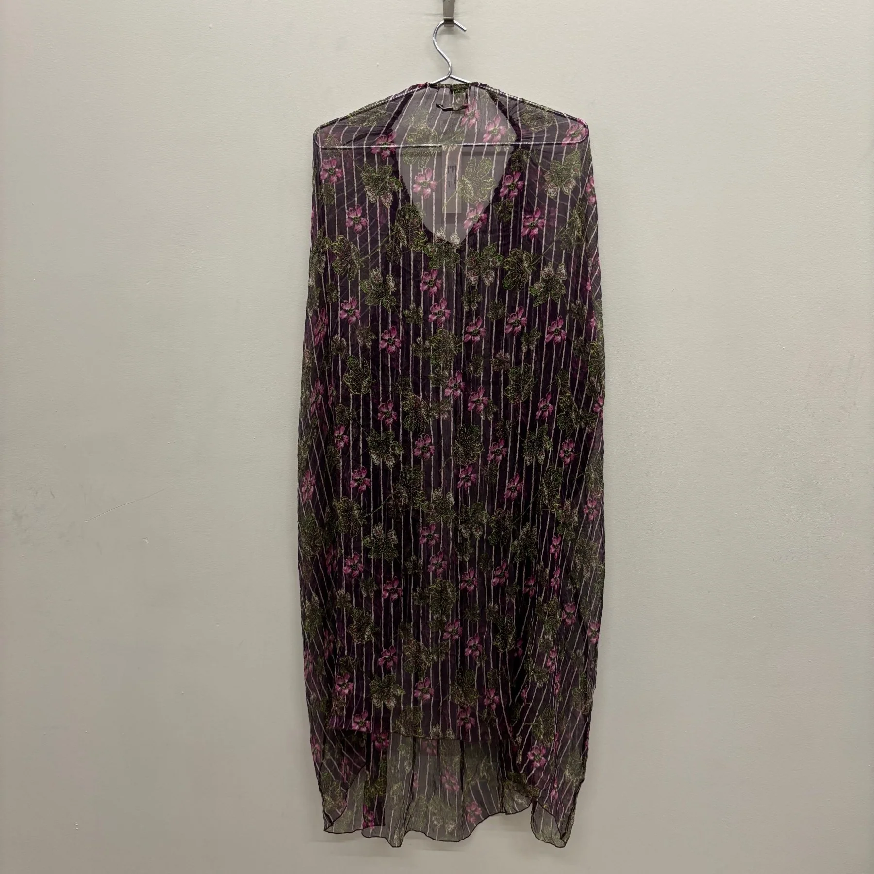 00s Jean Paul Gaultier Soleil Sheer Floral Cover Up Dress - Image 2