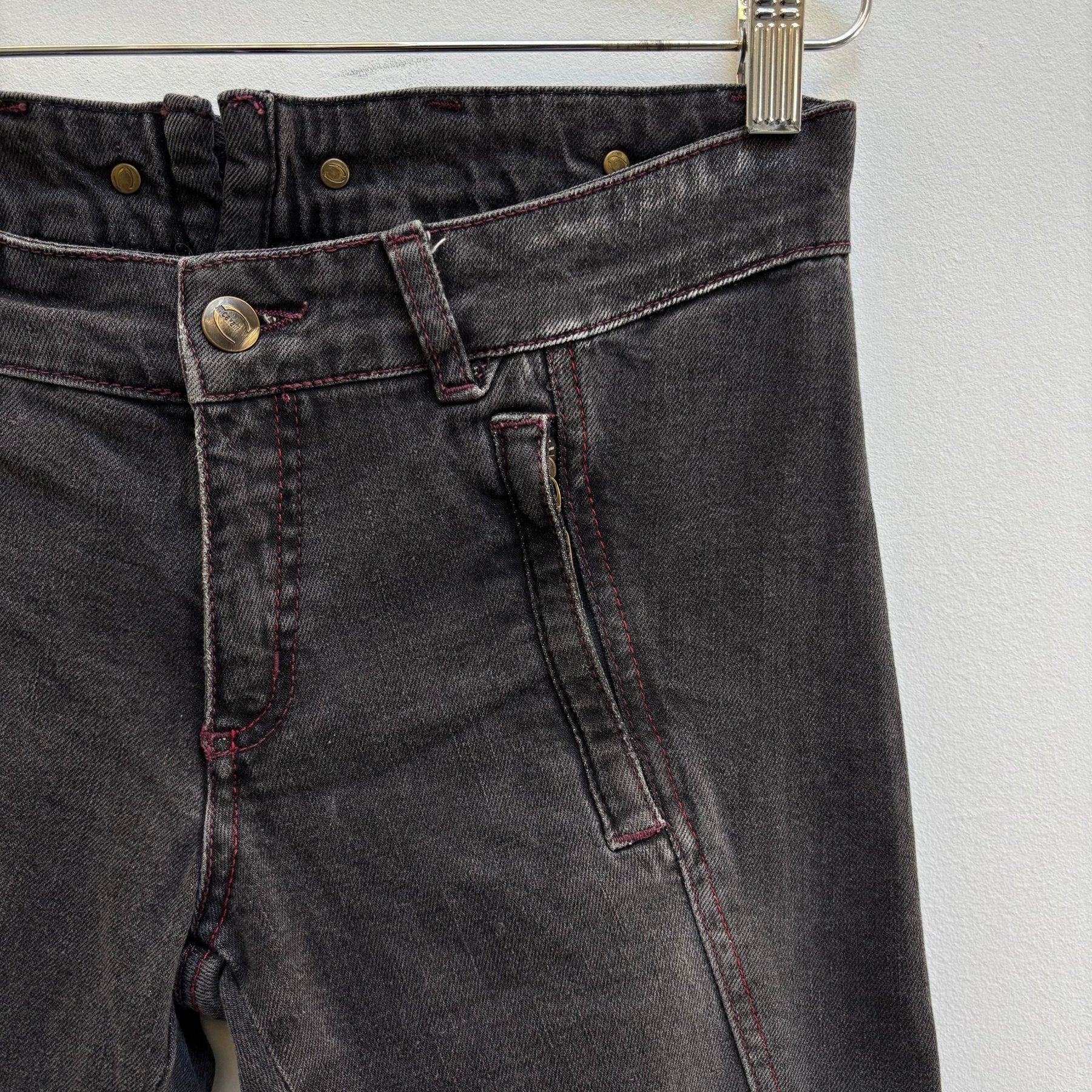 00s Just Cavalli Capris Jeans - Image 5