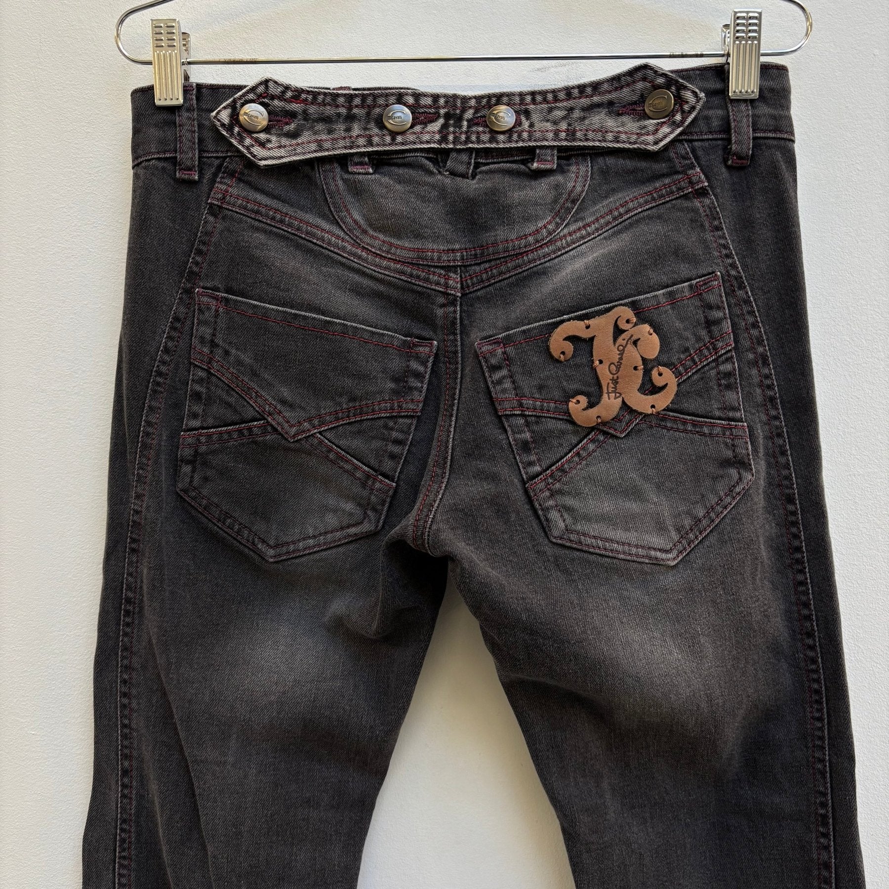 00s Just Cavalli Capris Jeans - Image 8